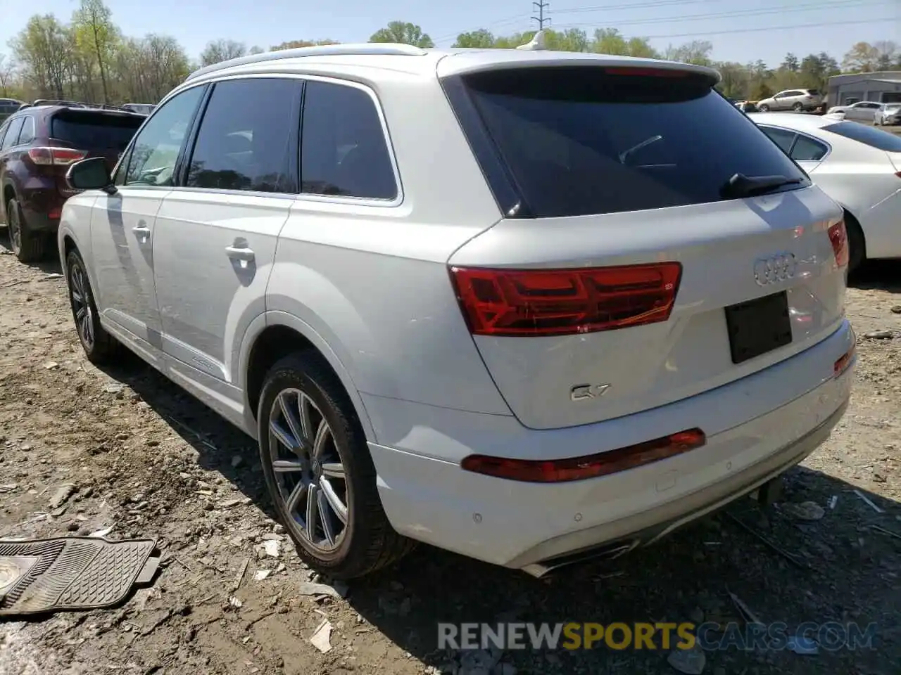 3 Photograph of a damaged car WA1LAAF77KD009806 AUDI Q7 2019