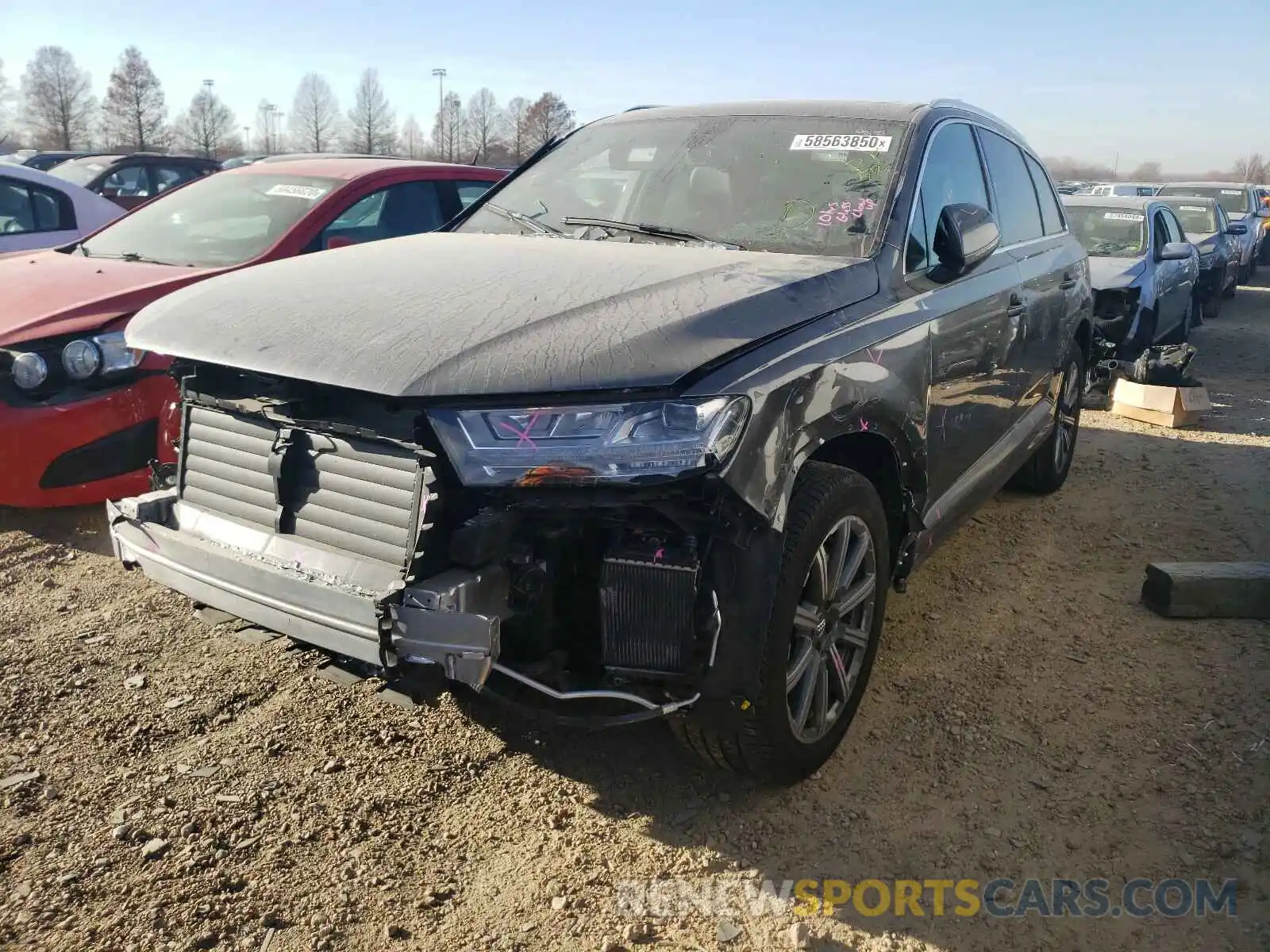 2 Фотография поврежденного автомобиля WA1LAAF77KD010969 AUDI Q7 2019