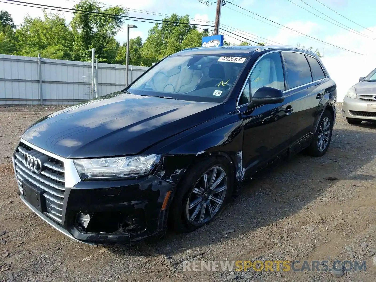 9 Photograph of a damaged car WA1LAAF77KD017341 AUDI Q7 2019