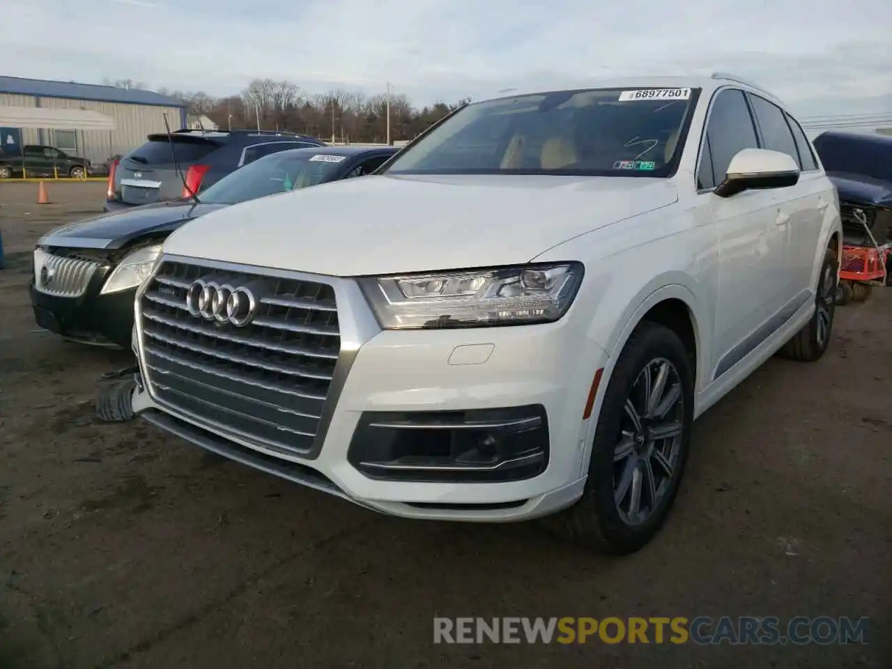 2 Photograph of a damaged car WA1LAAF77KD032034 AUDI Q7 2019