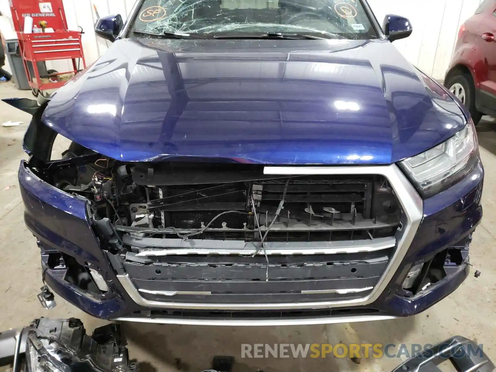 9 Photograph of a damaged car WA1LAAF77KD041185 AUDI Q7 2019