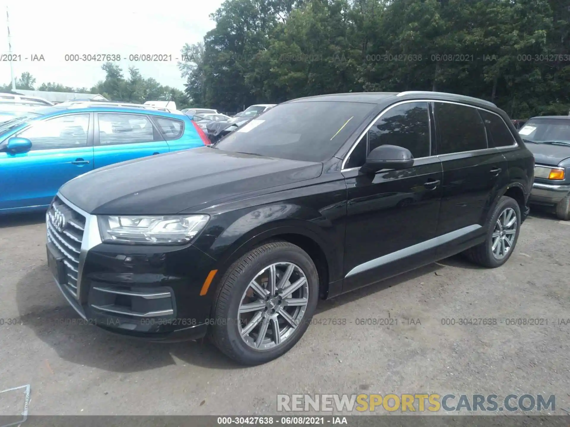 2 Photograph of a damaged car WA1LAAF78KD003013 AUDI Q7 2019