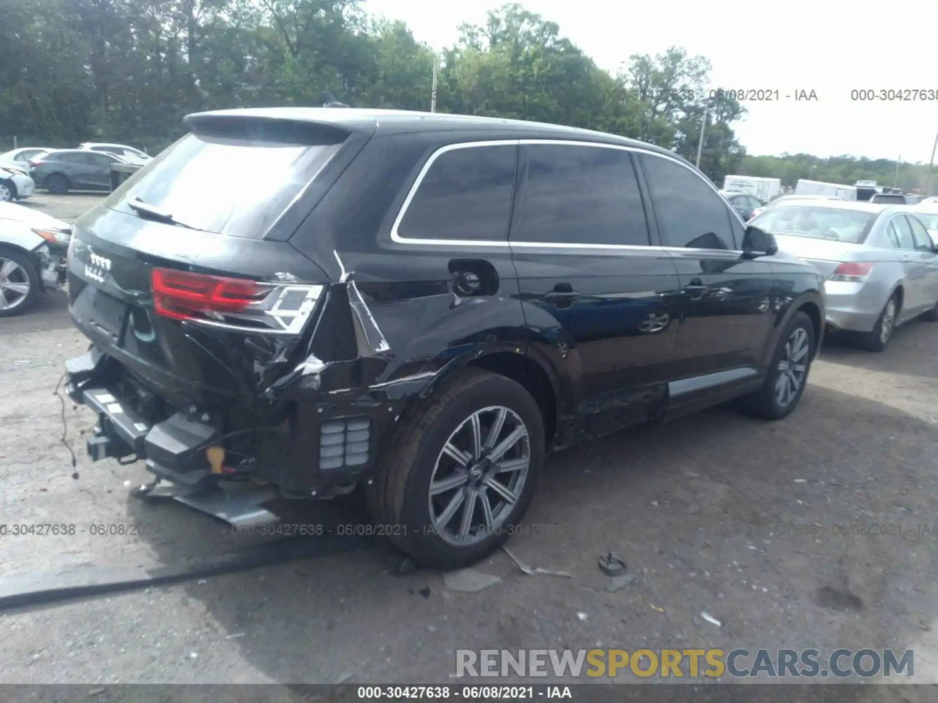 4 Фотография поврежденного автомобиля WA1LAAF78KD003013 AUDI Q7 2019