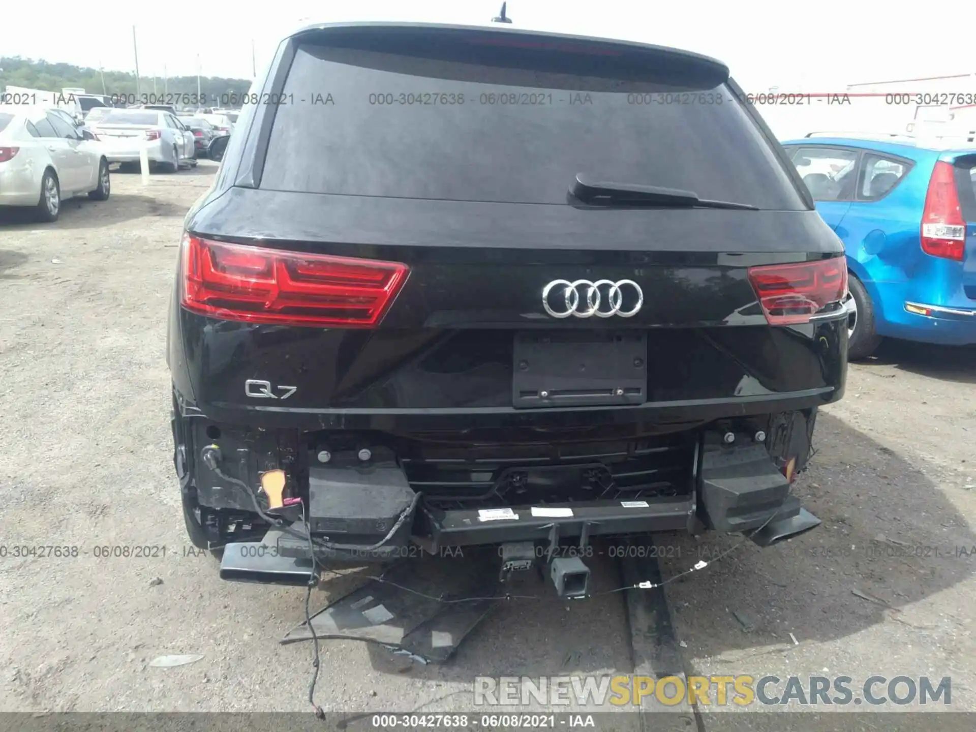 6 Фотография поврежденного автомобиля WA1LAAF78KD003013 AUDI Q7 2019