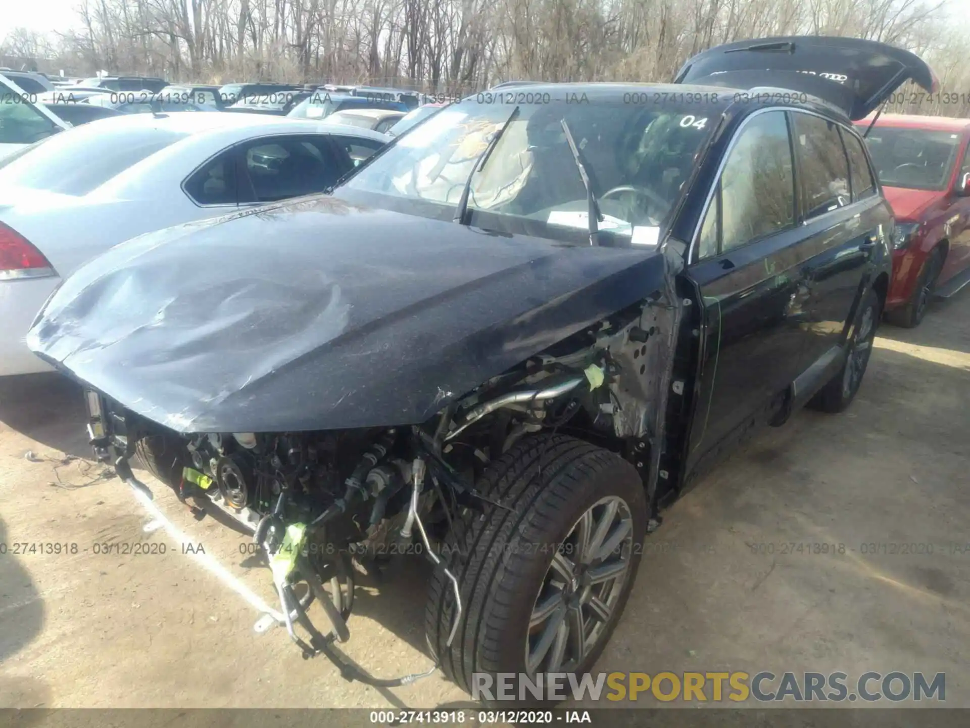 2 Photograph of a damaged car WA1LAAF78KD013766 AUDI Q7 2019