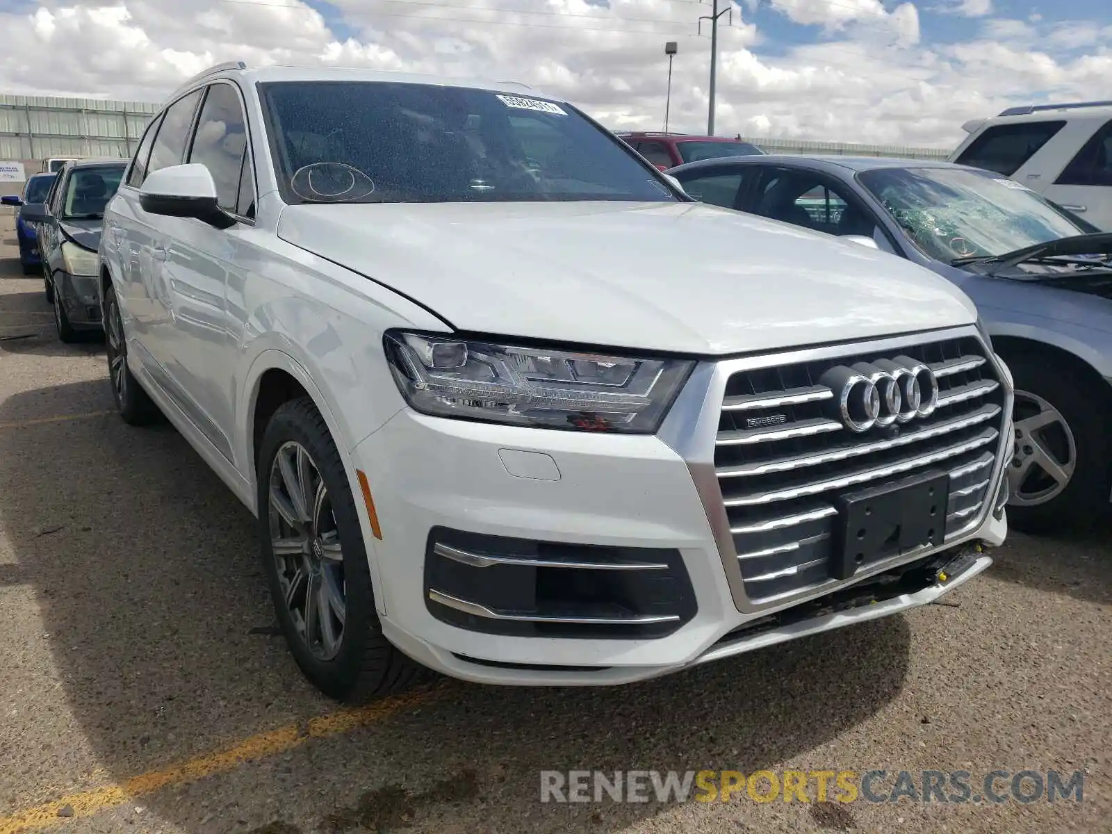 1 Photograph of a damaged car WA1LAAF78KD013900 AUDI Q7 2019