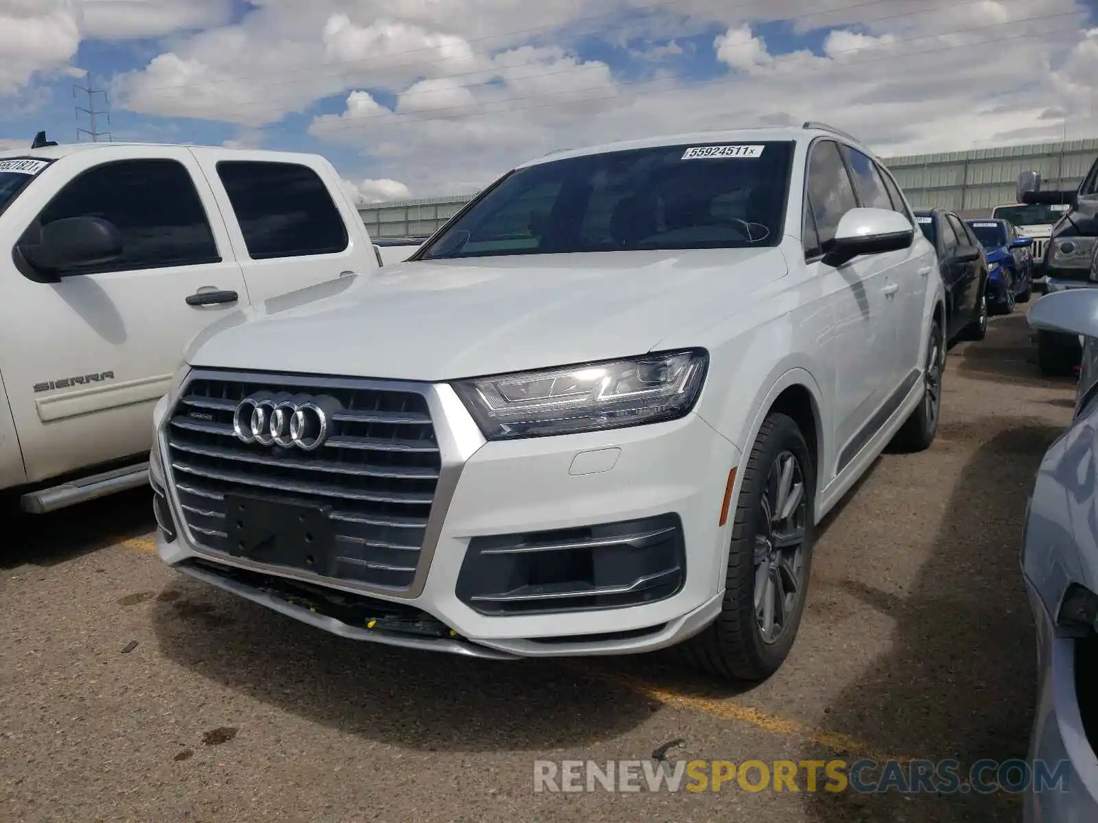 9 Photograph of a damaged car WA1LAAF78KD013900 AUDI Q7 2019