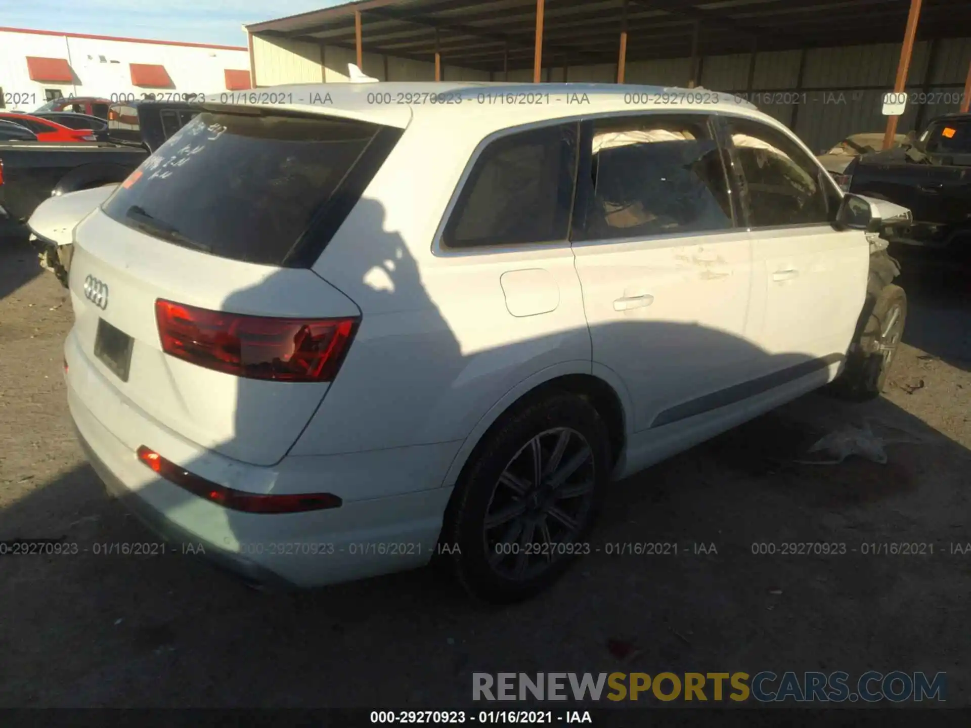 4 Photograph of a damaged car WA1LAAF78KD016246 AUDI Q7 2019