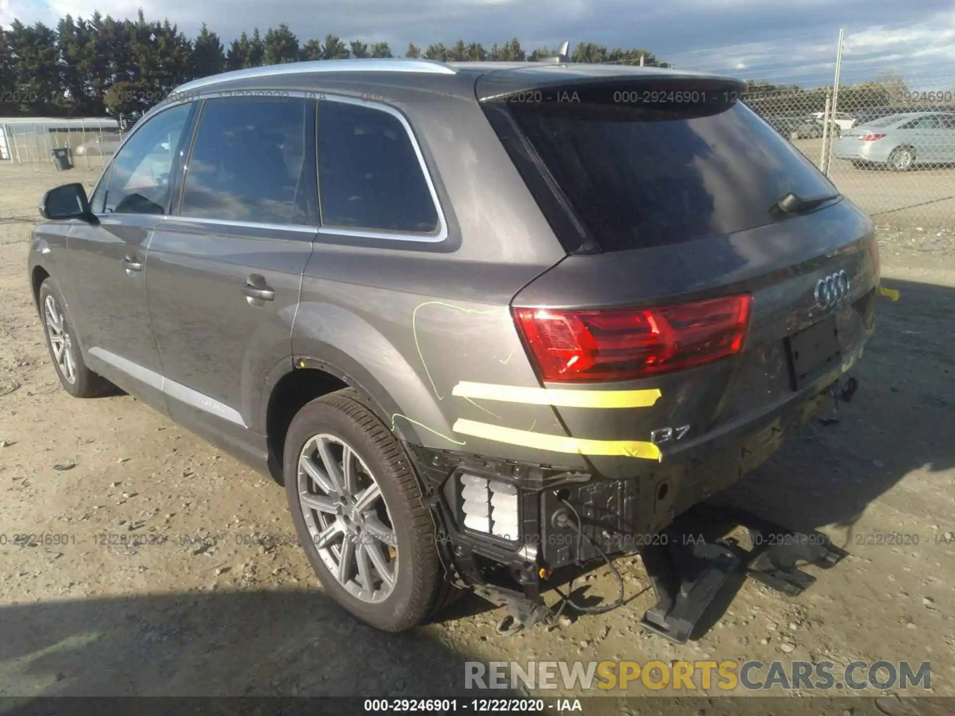 3 Photograph of a damaged car WA1LAAF78KD031989 AUDI Q7 2019