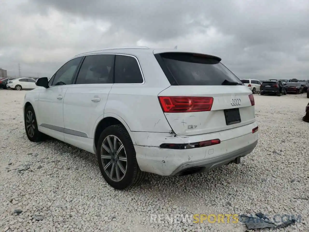 3 Photograph of a damaged car WA1LAAF78KD032284 AUDI Q7 2019