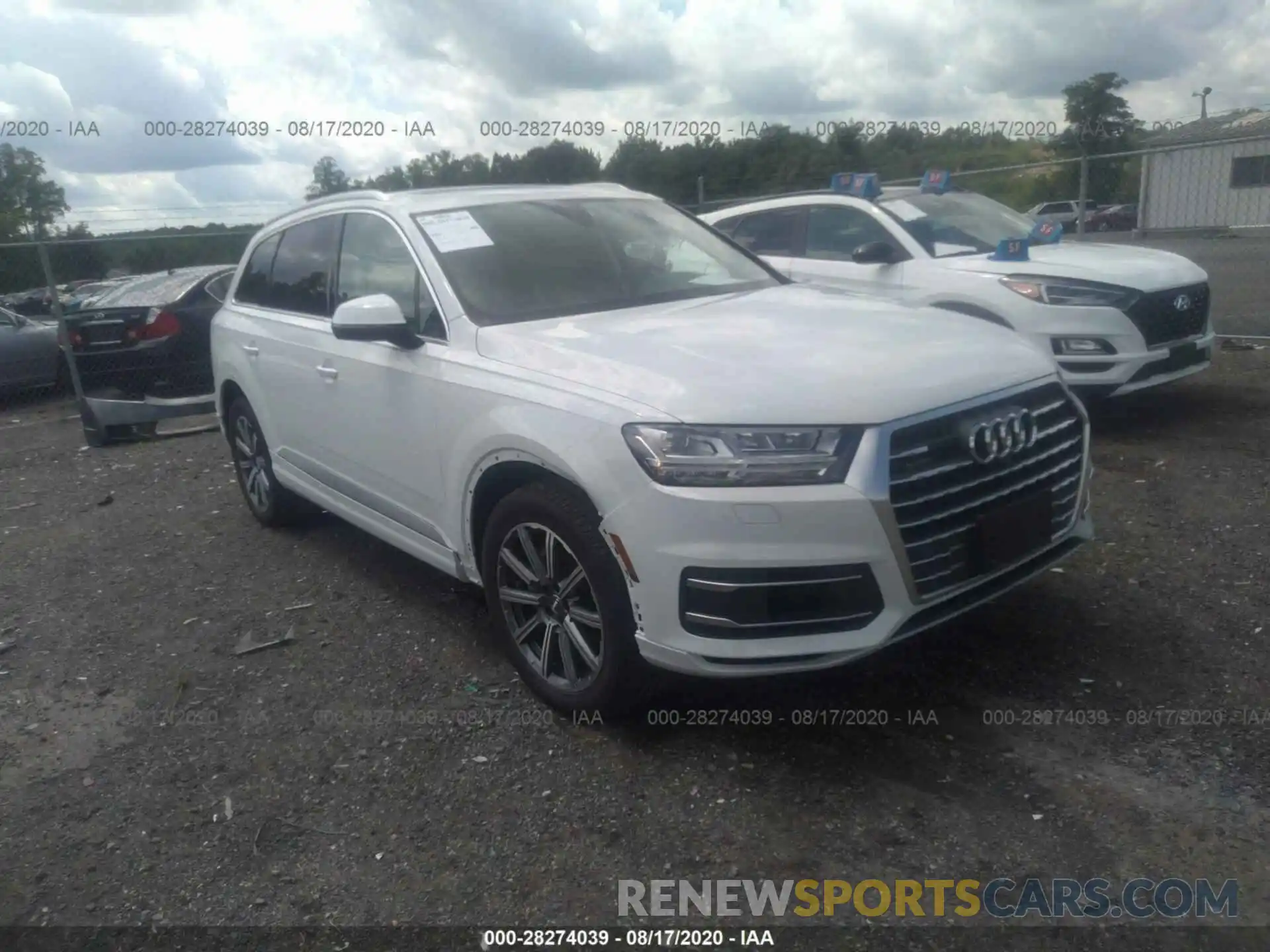 1 Фотография поврежденного автомобиля WA1LAAF78KD040806 AUDI Q7 2019