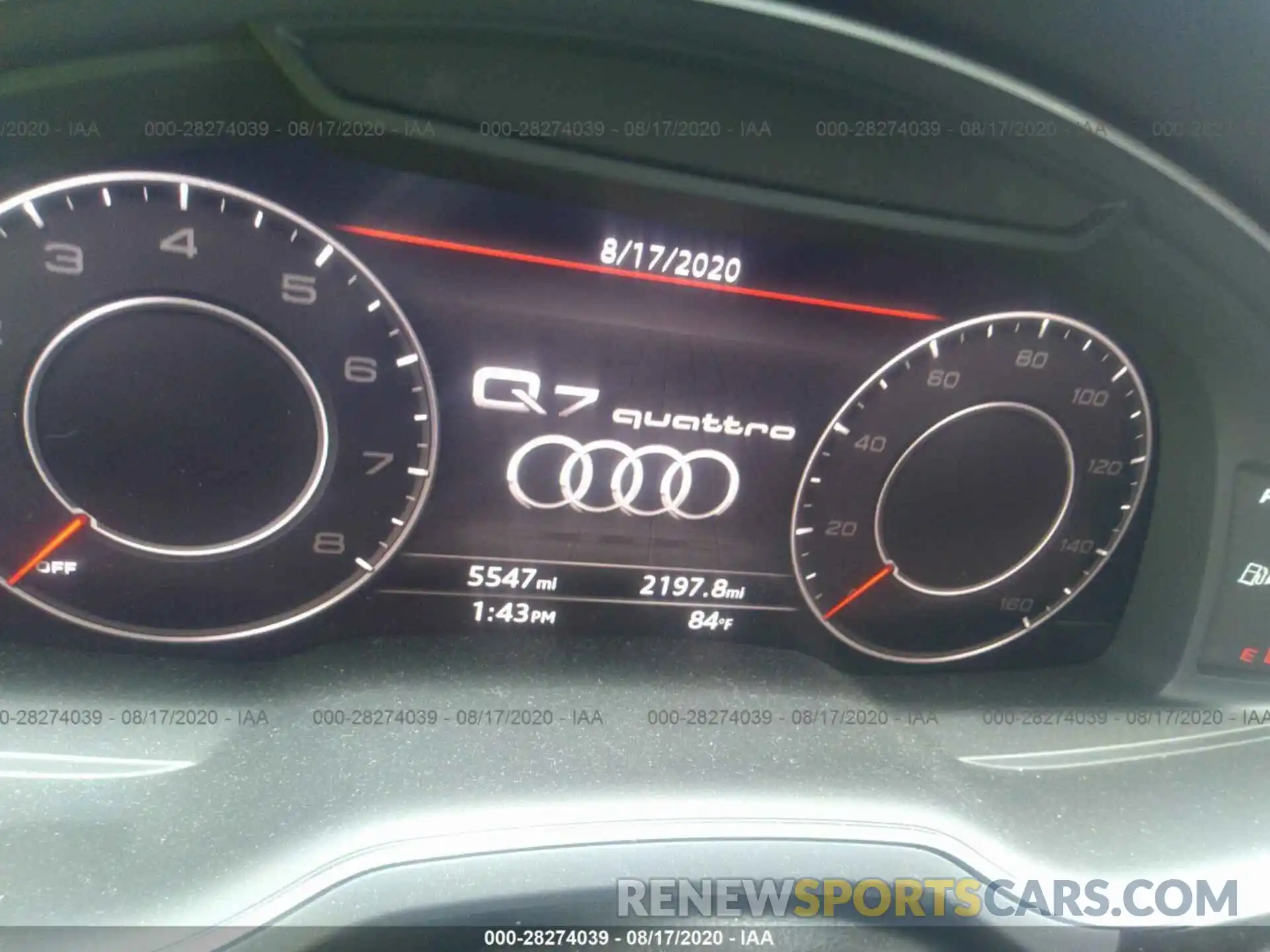 7 Photograph of a damaged car WA1LAAF78KD040806 AUDI Q7 2019