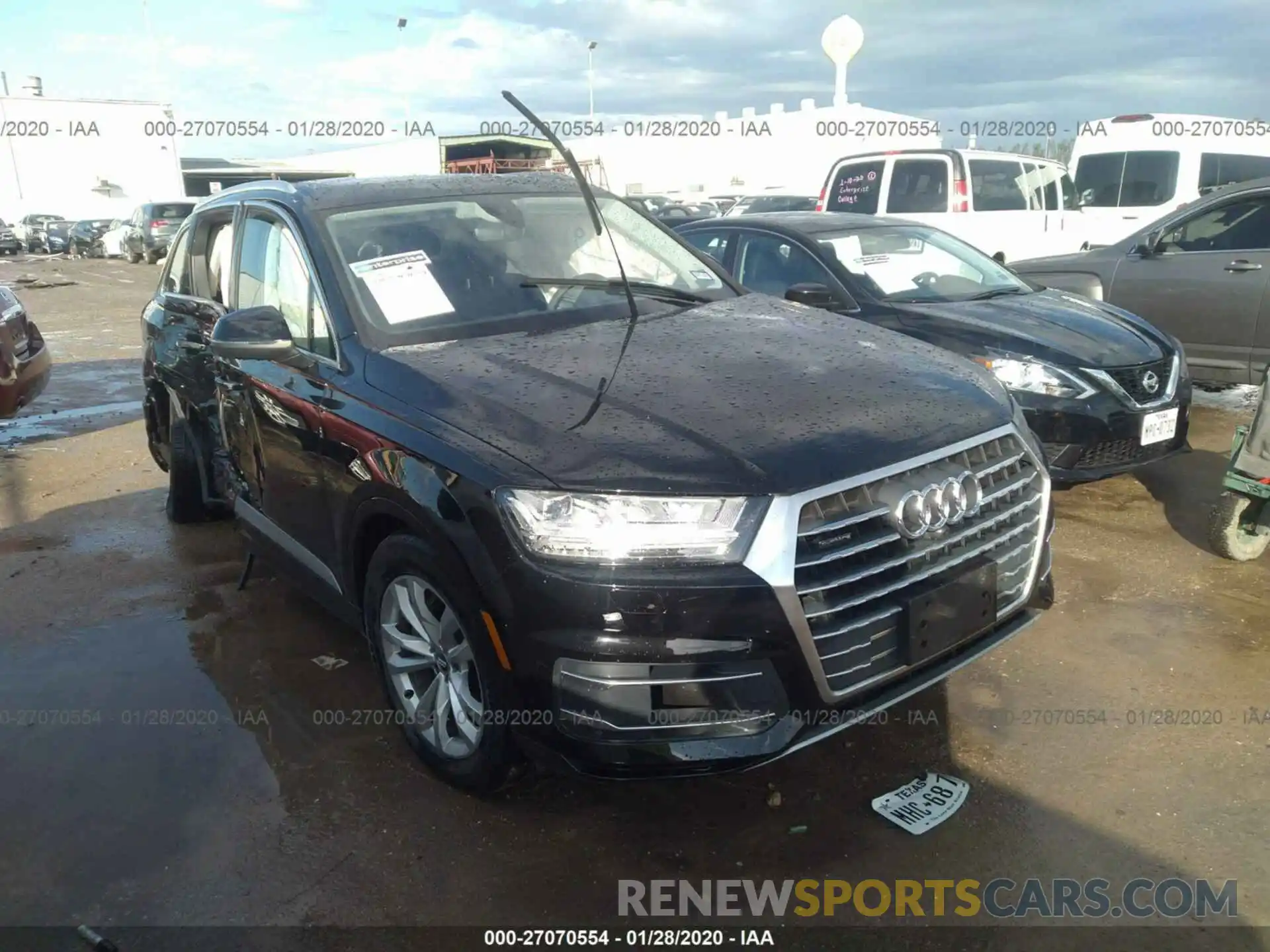 1 Фотография поврежденного автомобиля WA1LAAF78KD045097 AUDI Q7 2019