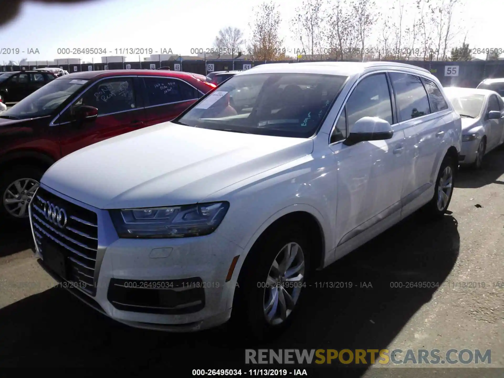 2 Photograph of a damaged car WA1LAAF78KD045178 AUDI Q7 2019