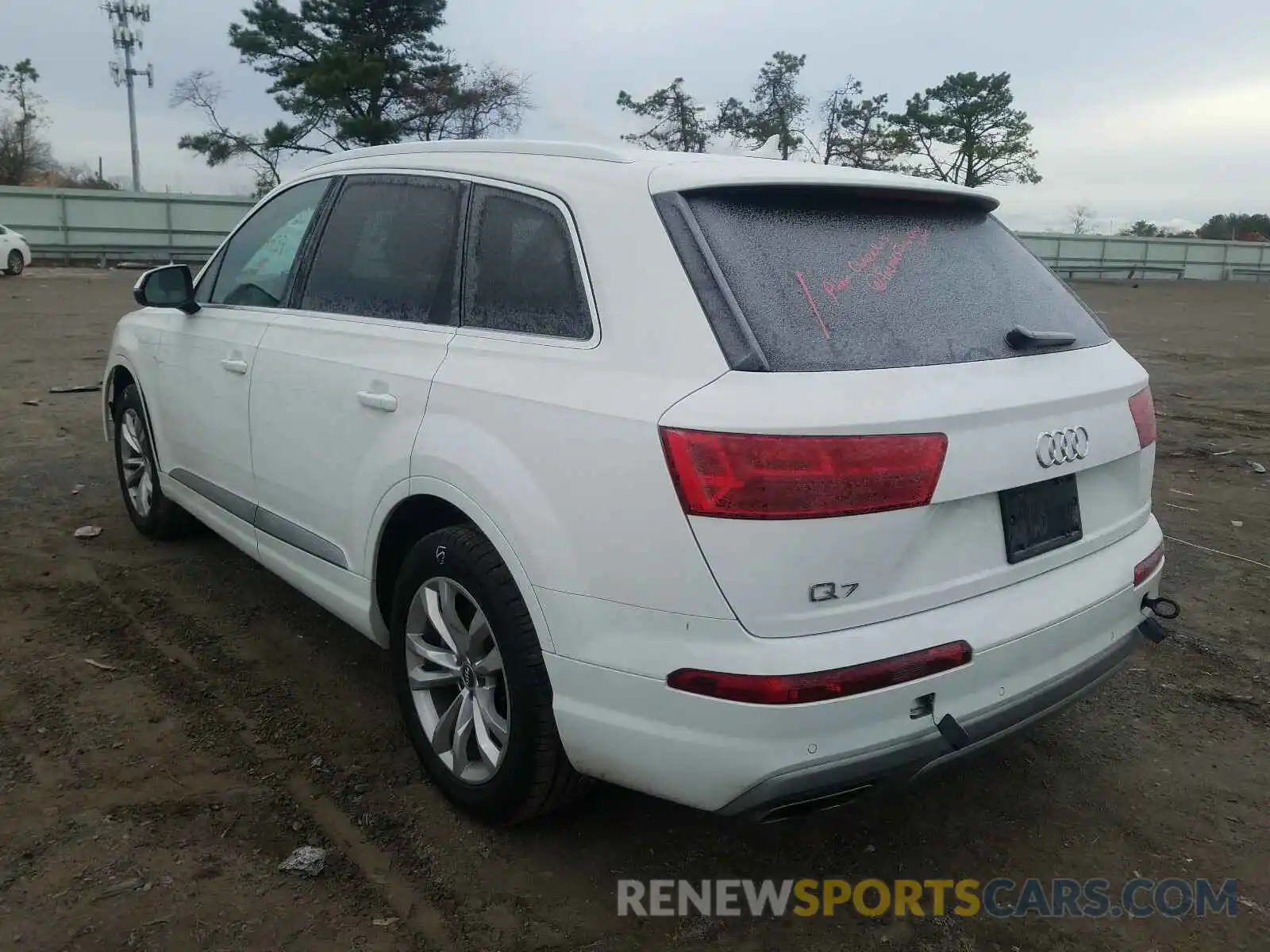 3 Photograph of a damaged car WA1LAAF79KD001223 AUDI Q7 2019