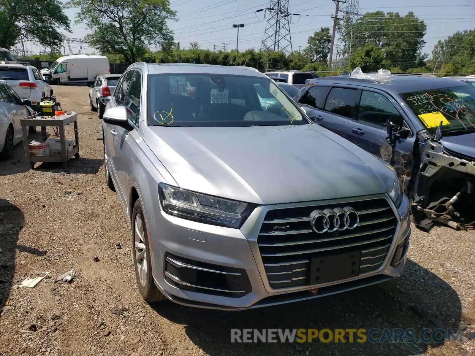 1 Фотография поврежденного автомобиля WA1LAAF79KD006034 AUDI Q7 2019