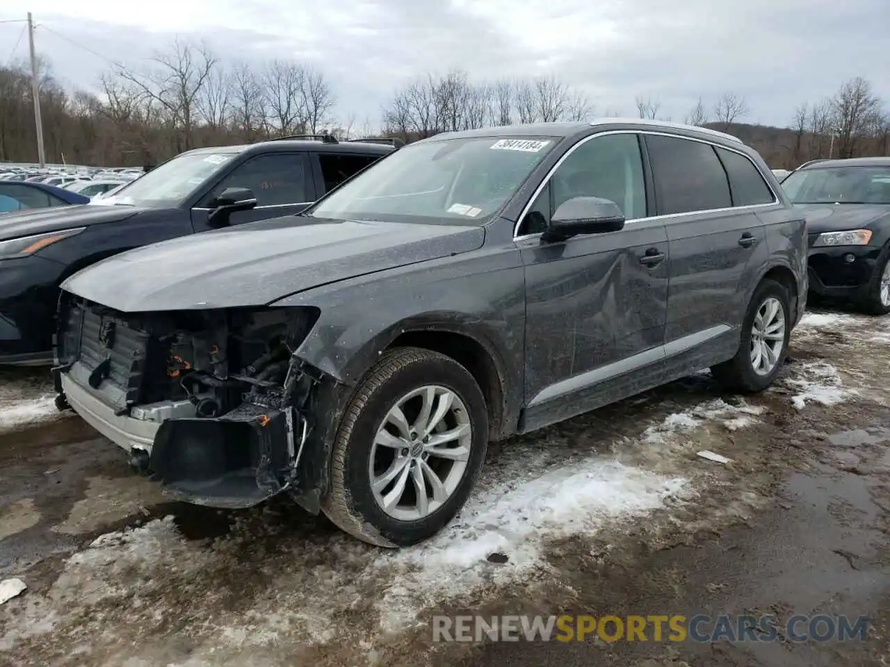 1 Photograph of a damaged car WA1LAAF79KD006406 AUDI Q7 2019