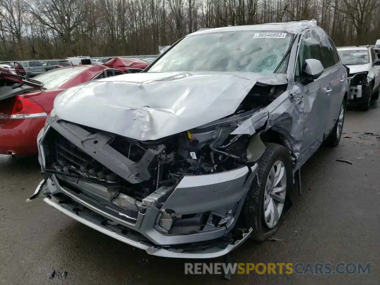 2 Photograph of a damaged car WA1LAAF79KD006535 AUDI Q7 2019