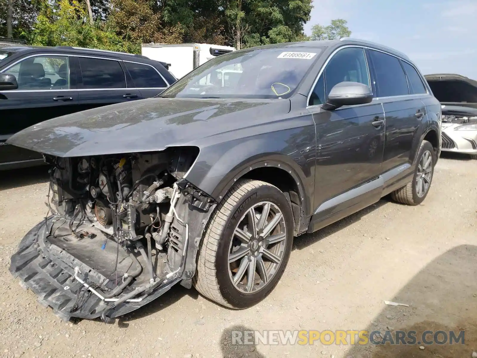 2 Photograph of a damaged car WA1LAAF79KD021018 AUDI Q7 2019