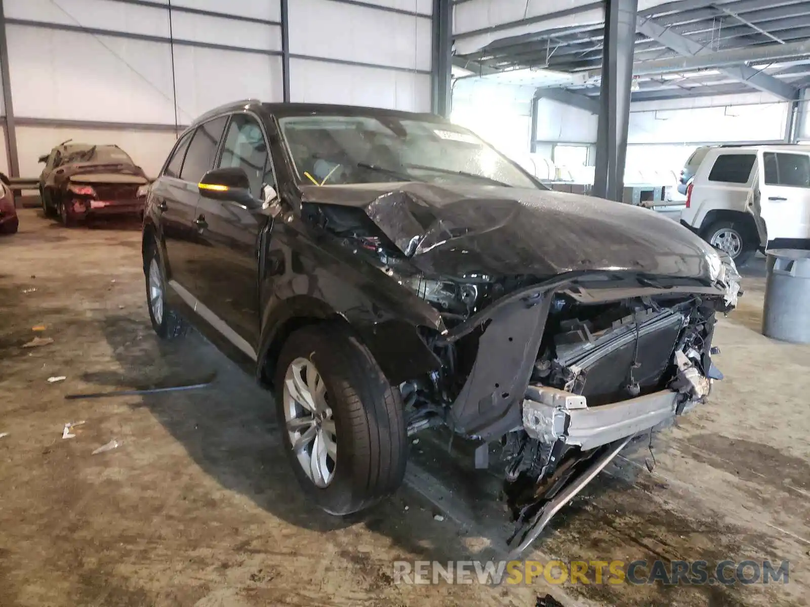 1 Photograph of a damaged car WA1LAAF79KD043147 AUDI Q7 2019