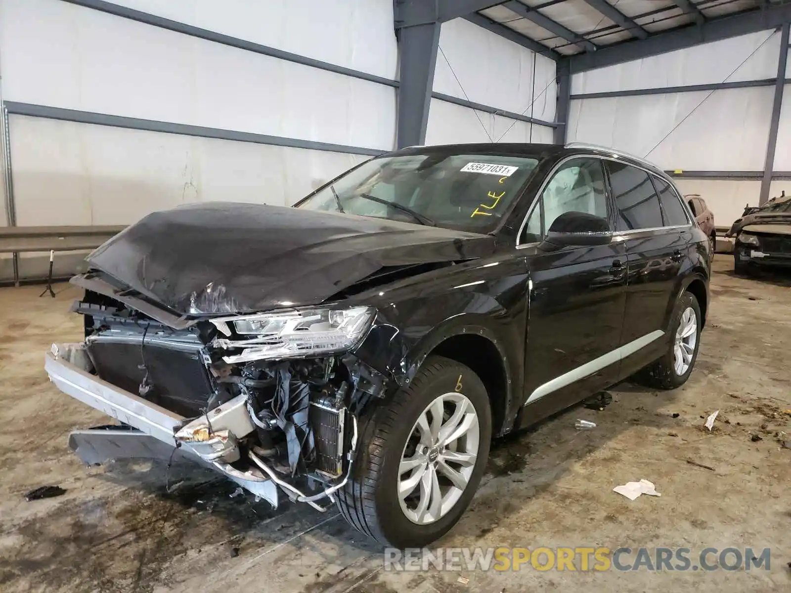 2 Photograph of a damaged car WA1LAAF79KD043147 AUDI Q7 2019