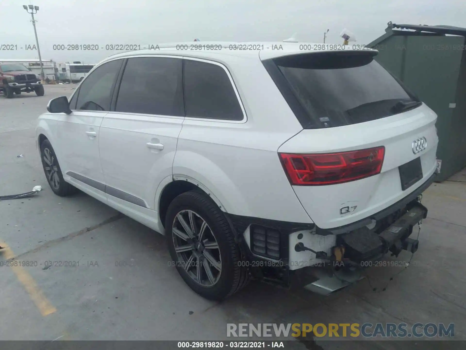 3 Photograph of a damaged car WA1LAAF7XKD040936 AUDI Q7 2019