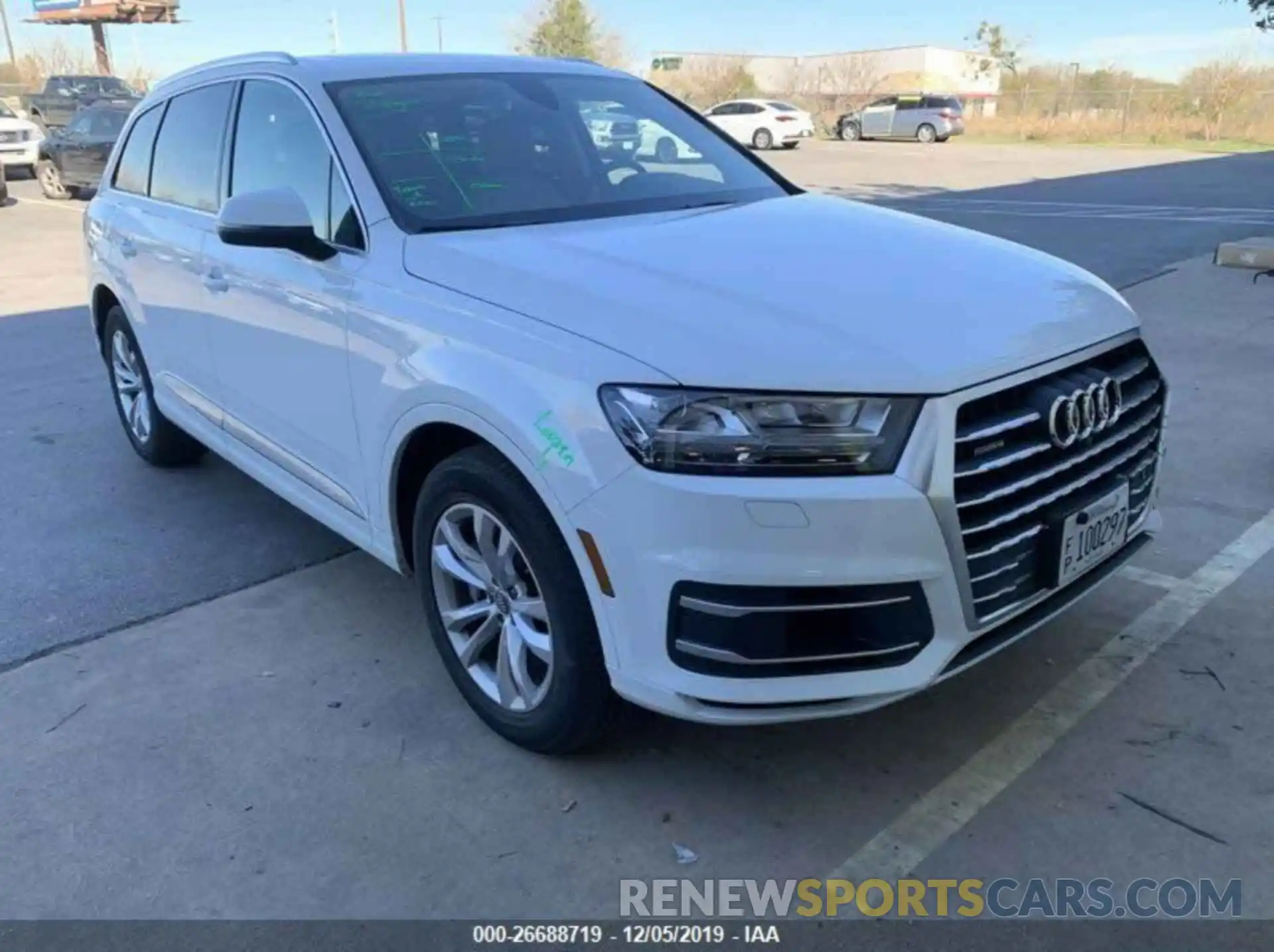 3 Photograph of a damaged car WA1LAAF7XKD044436 AUDI Q7 2019