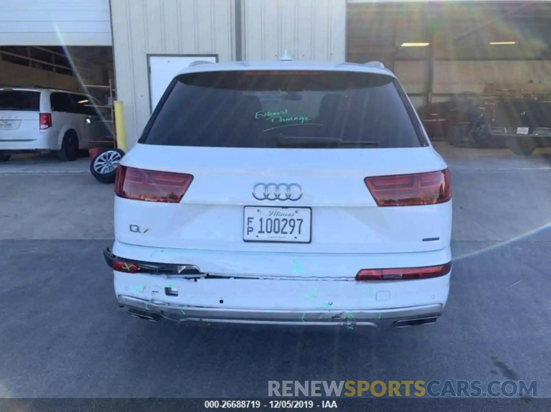 5 Photograph of a damaged car WA1LAAF7XKD044436 AUDI Q7 2019