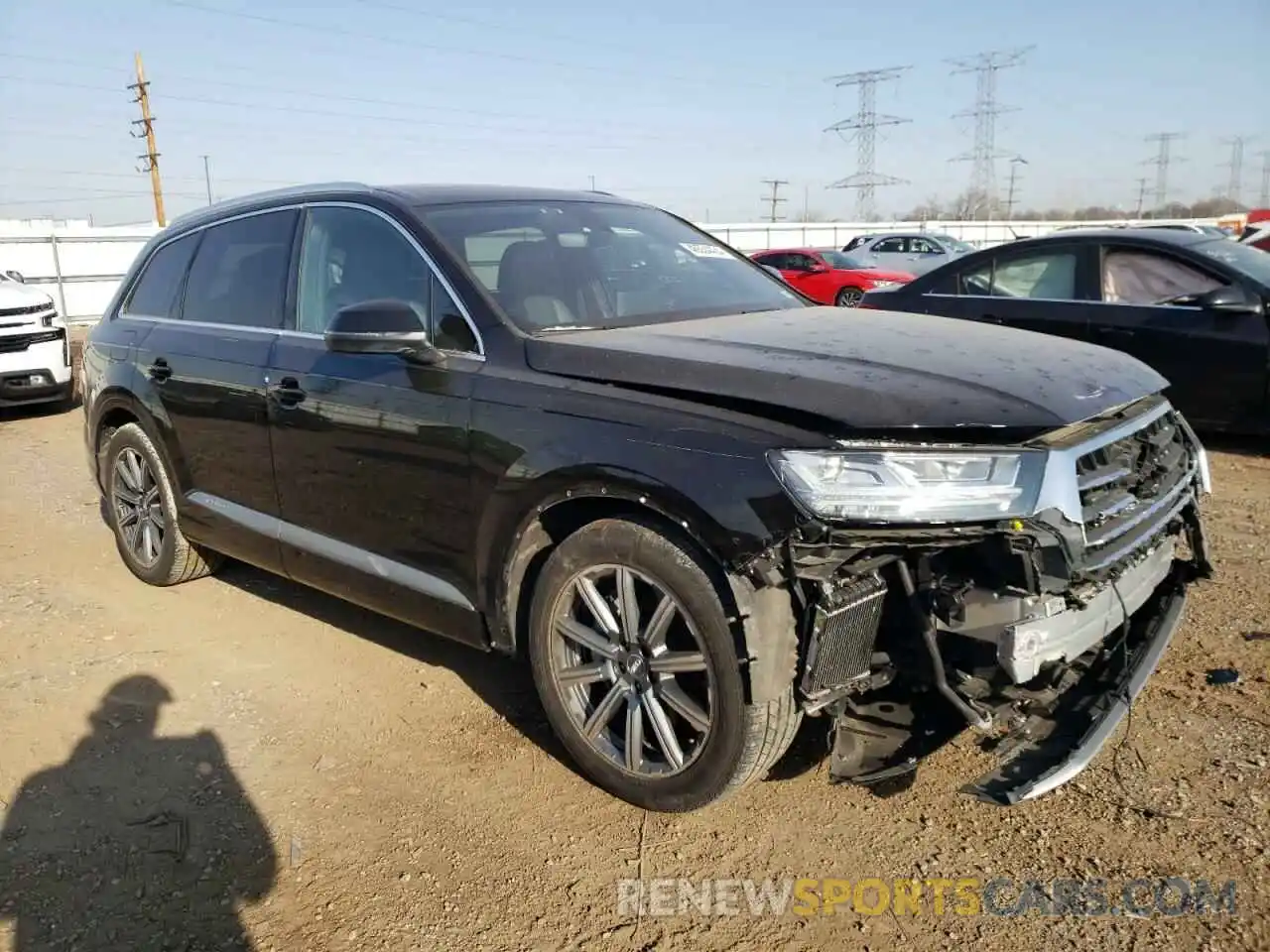 4 Фотография поврежденного автомобиля WA1LAAF7XKD046123 AUDI Q7 2019