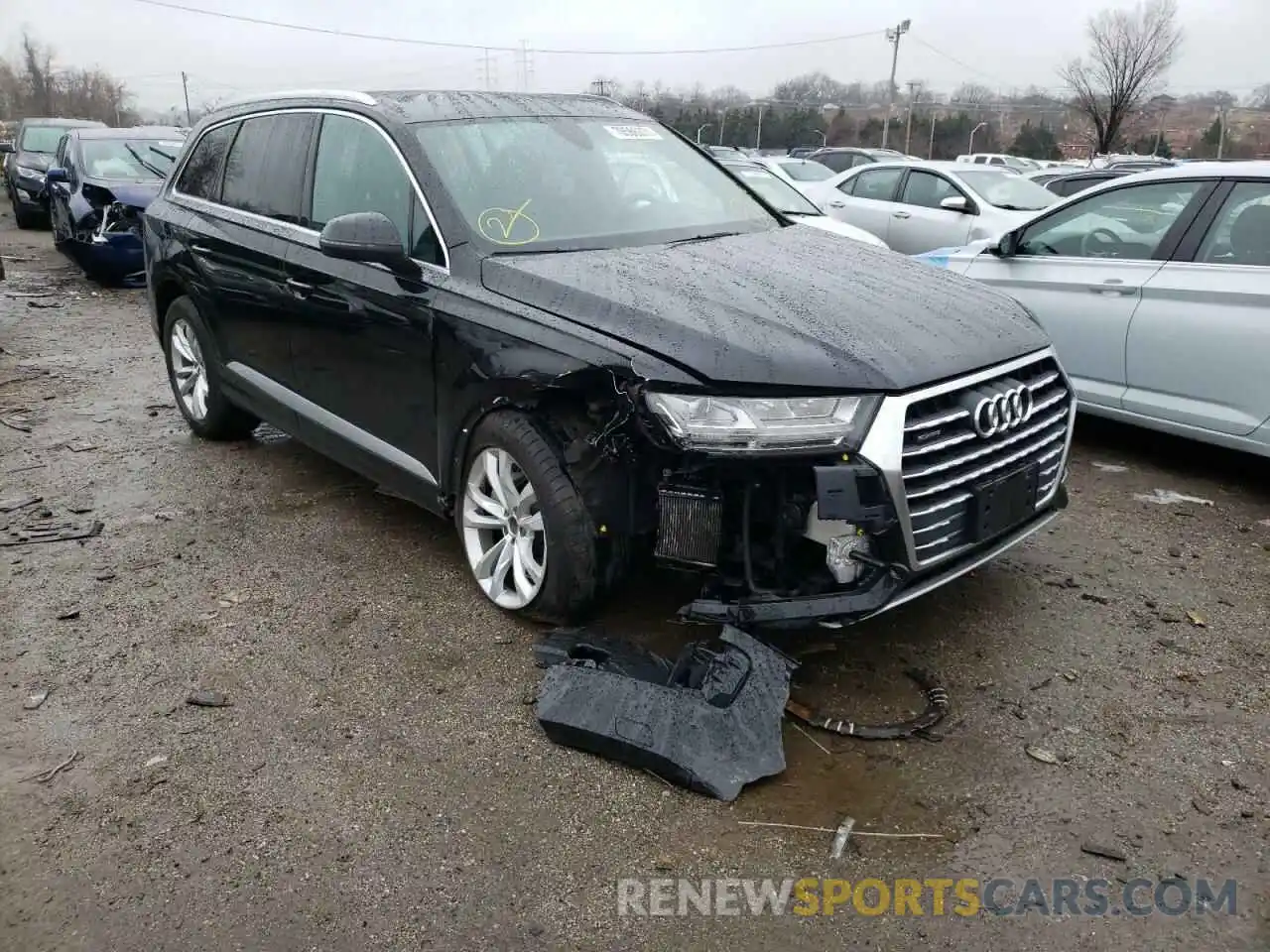 1 Photograph of a damaged car WA1LABF71KD013811 AUDI Q7 2019