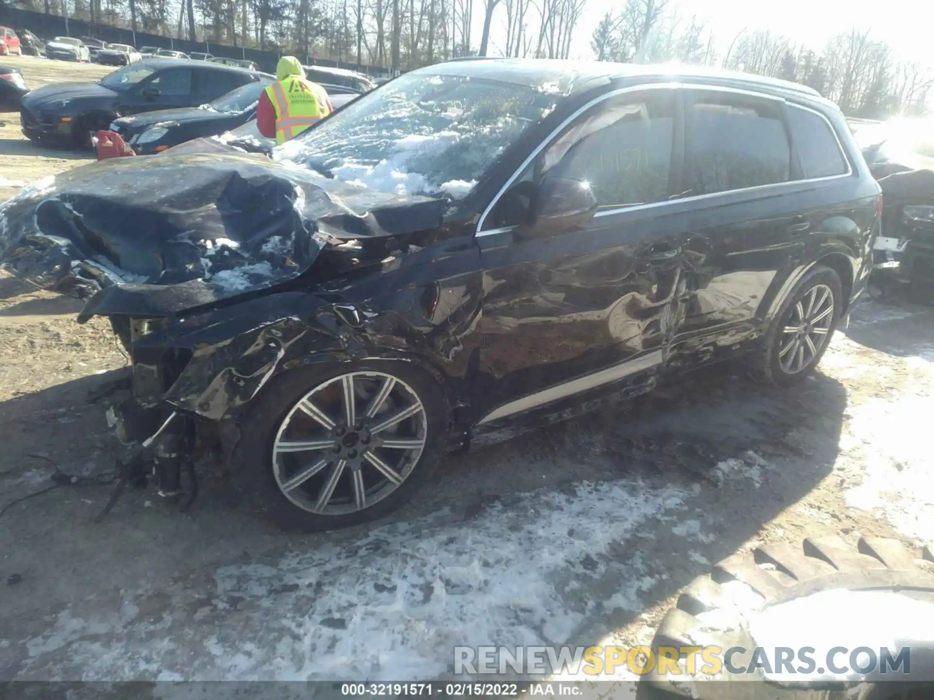 2 Фотография поврежденного автомобиля WA1LHAF70KD024658 AUDI Q7 2019