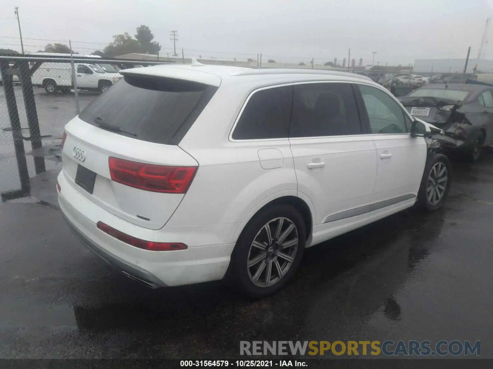 4 Фотография поврежденного автомобиля WA1LHAF70KD035028 AUDI Q7 2019