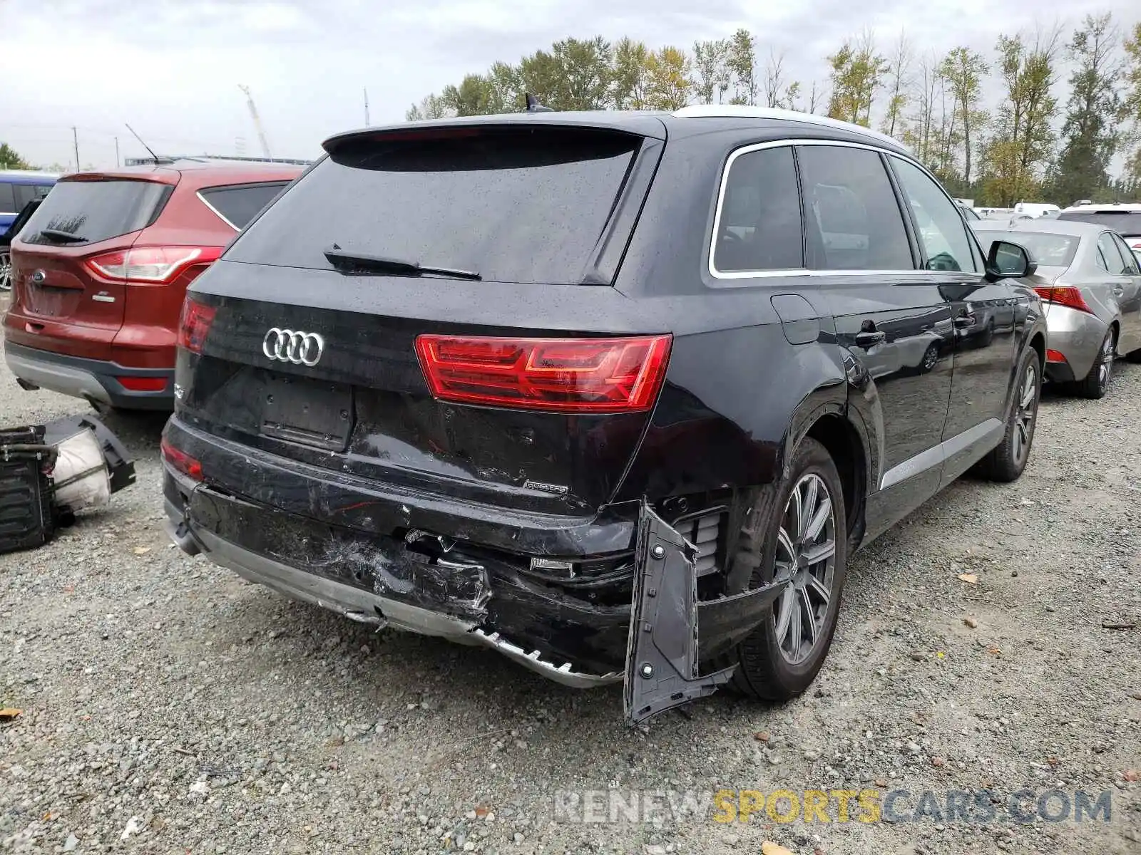 4 Фотография поврежденного автомобиля WA1LHAF70KD038124 AUDI Q7 2019