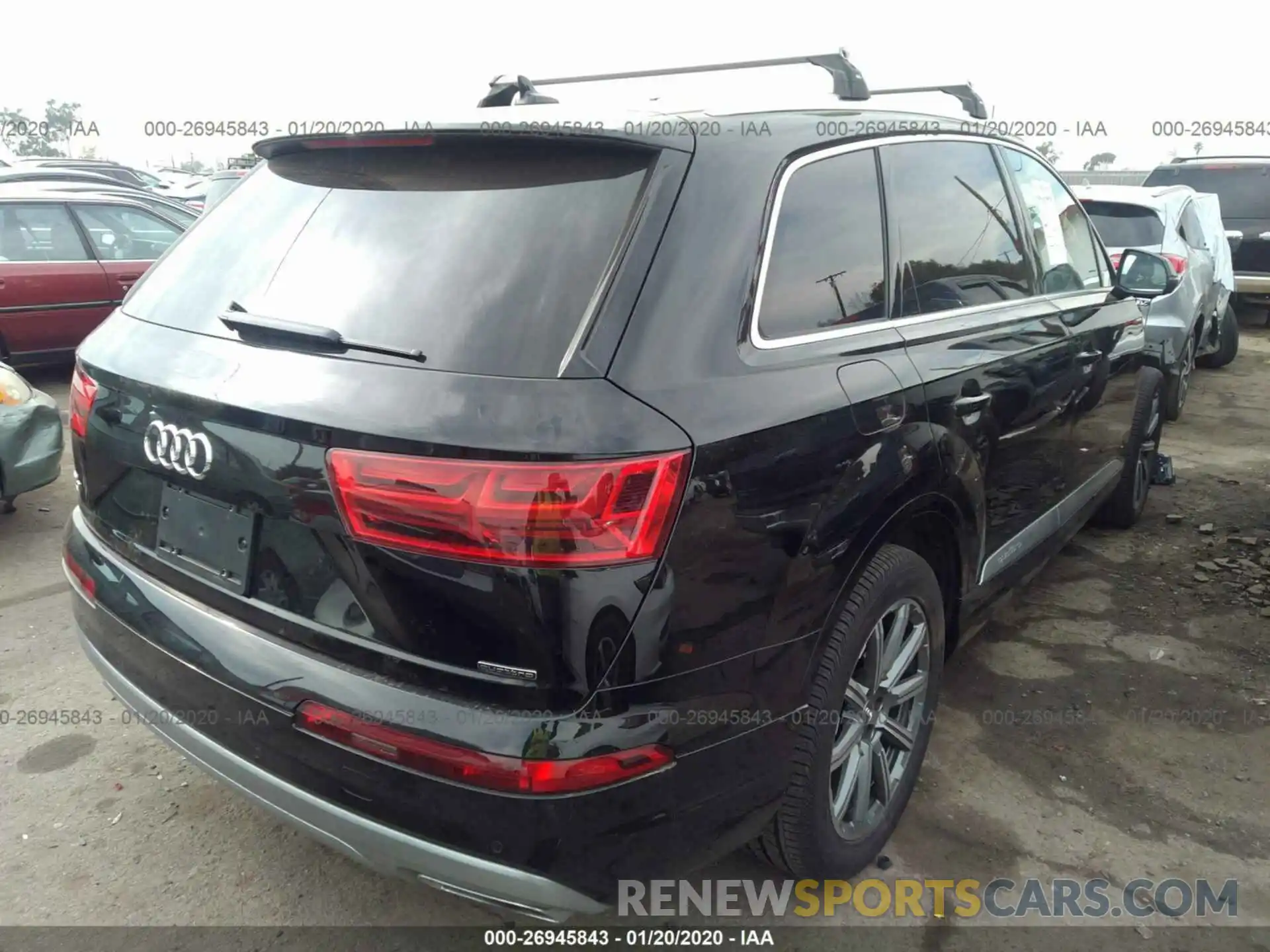 4 Фотография поврежденного автомобиля WA1LHAF70KD039225 AUDI Q7 2019