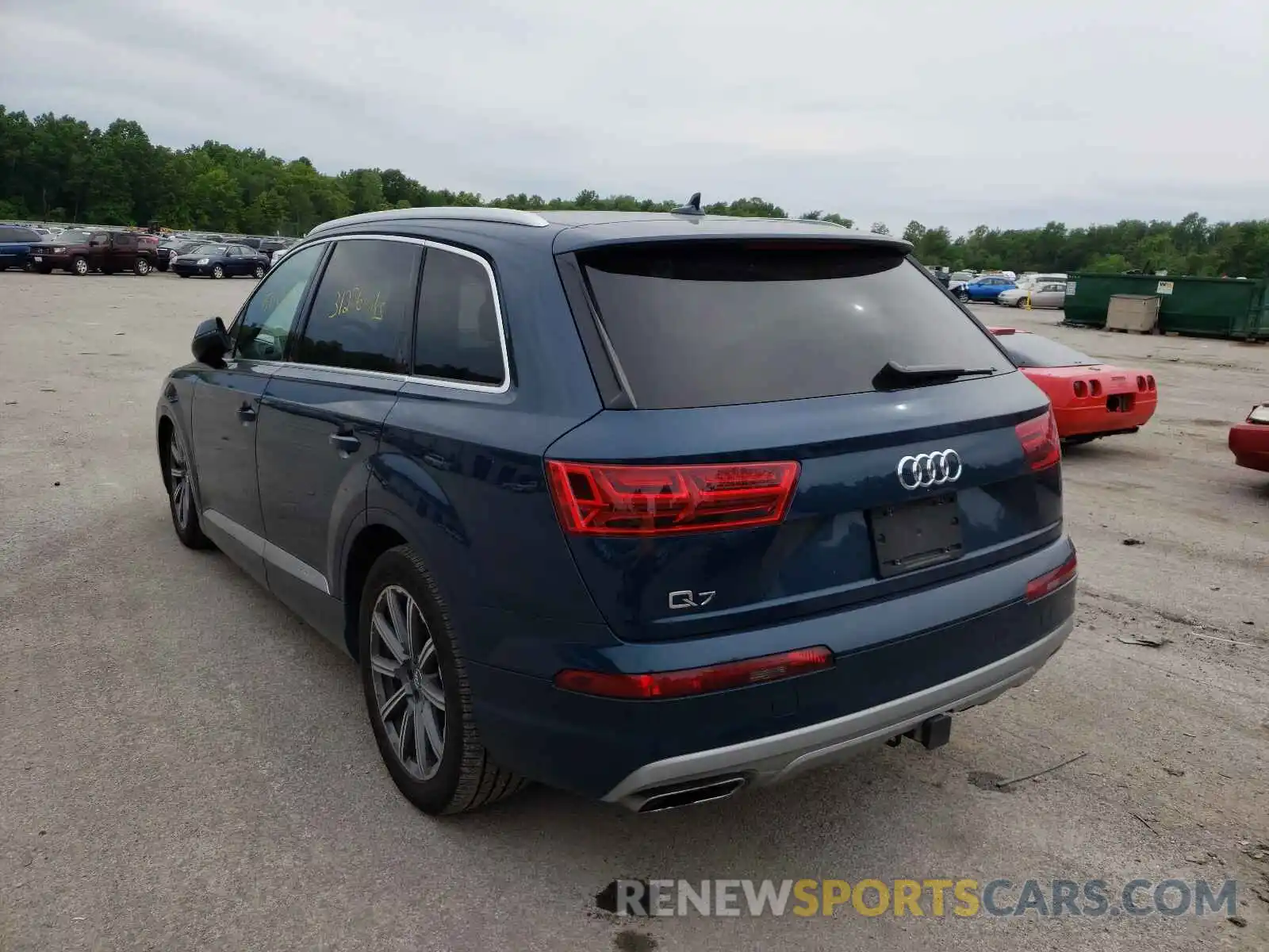 3 Фотография поврежденного автомобиля WA1LHAF71KD017444 AUDI Q7 2019