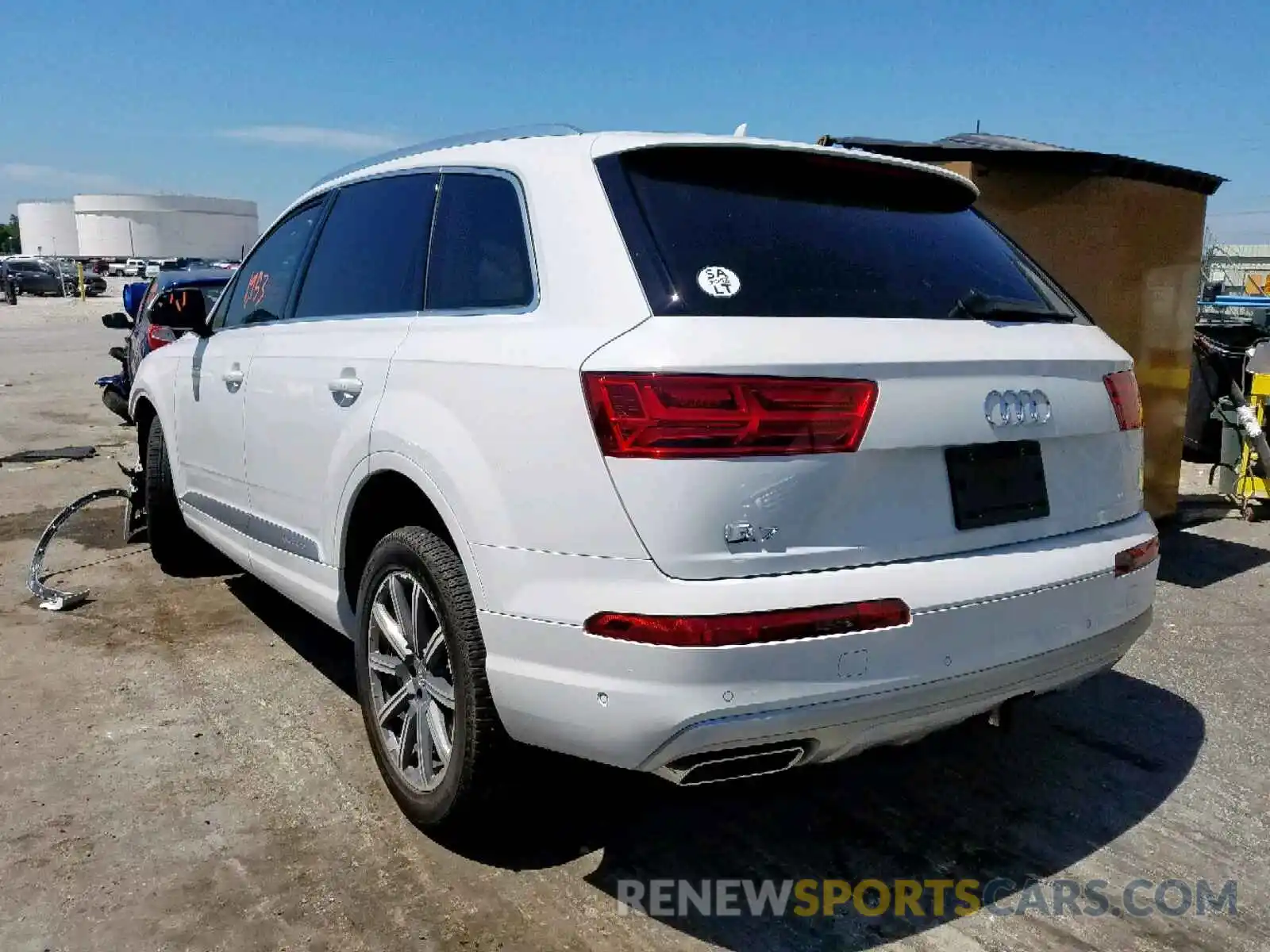 3 Фотография поврежденного автомобиля WA1LHAF71KD019646 AUDI Q7 2019