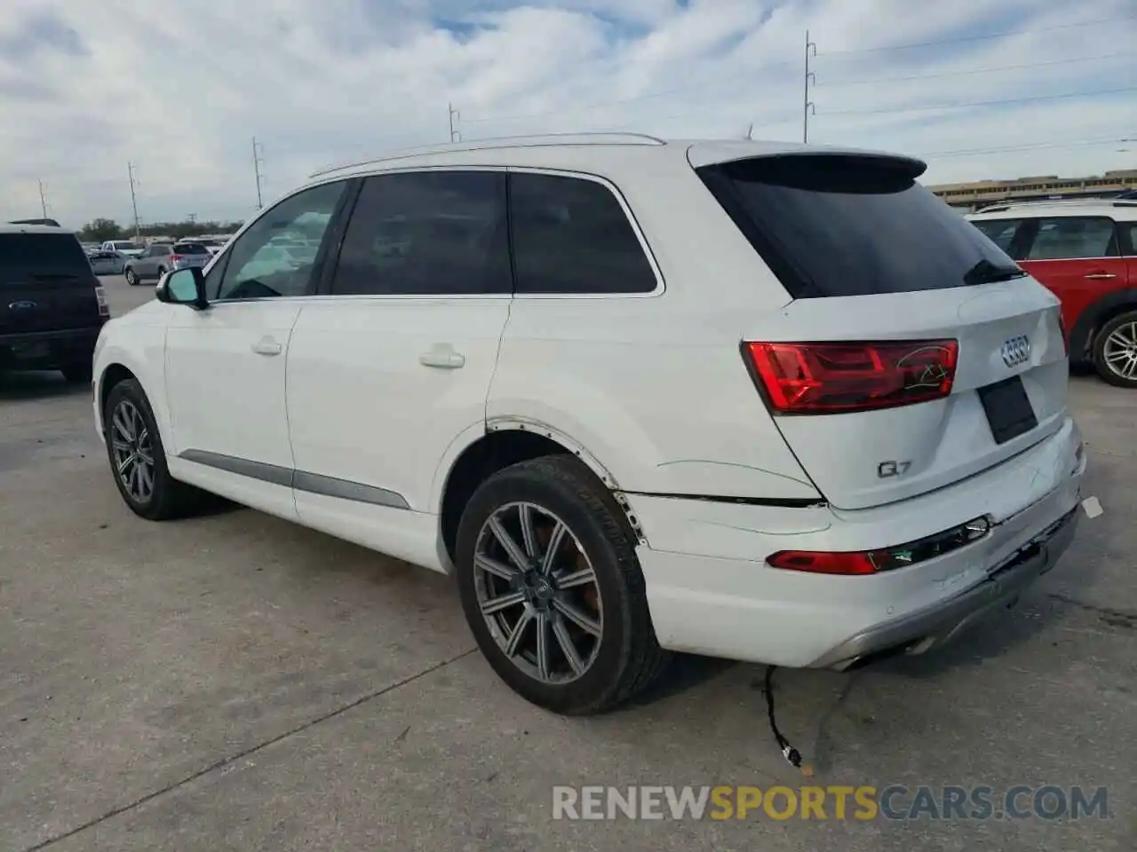 2 Фотография поврежденного автомобиля WA1LHAF71KD023793 AUDI Q7 2019