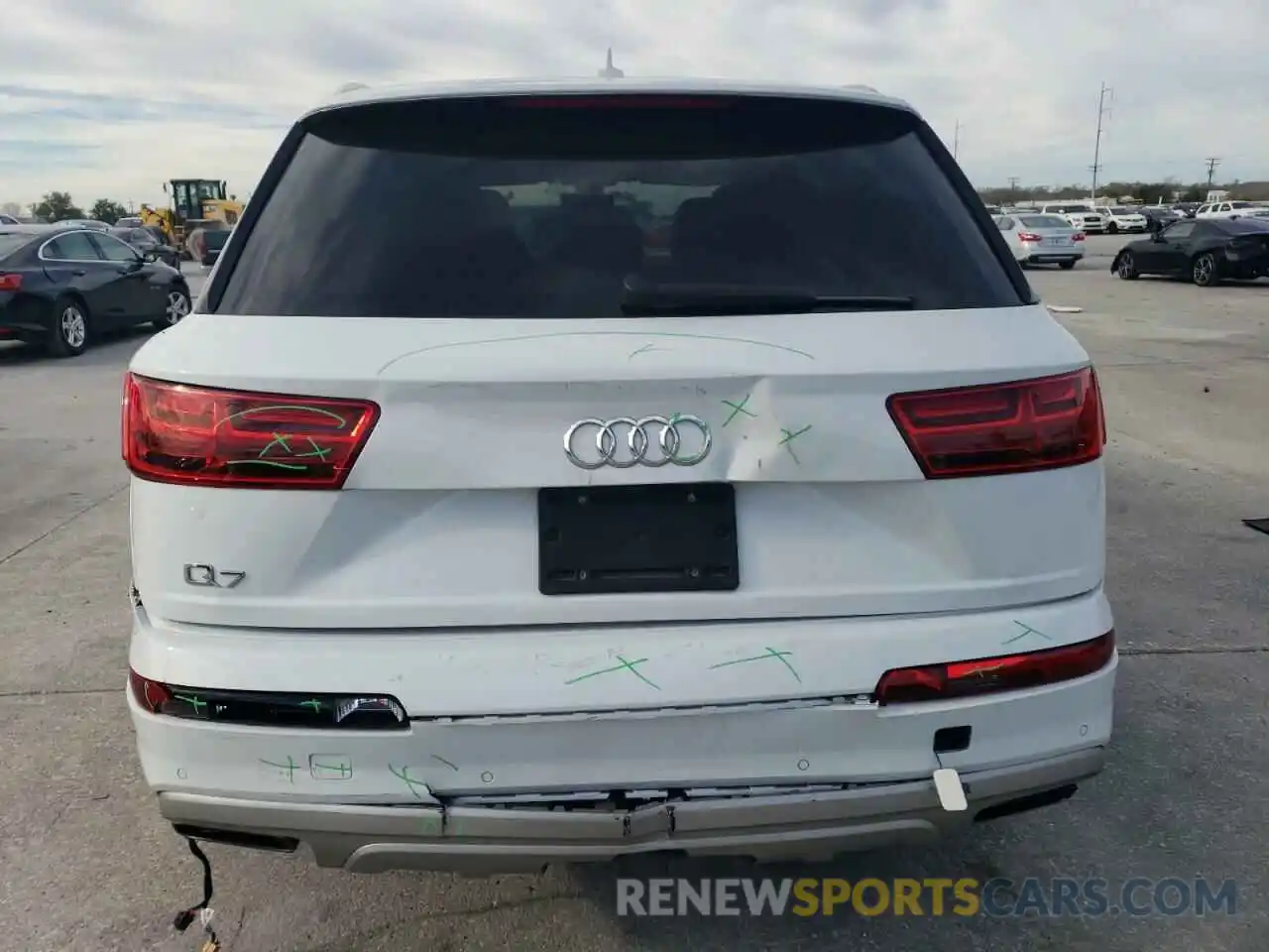 6 Фотография поврежденного автомобиля WA1LHAF71KD023793 AUDI Q7 2019