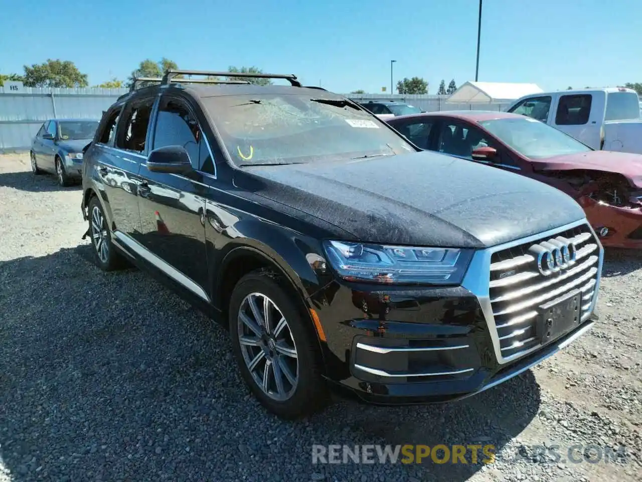 1 Фотография поврежденного автомобиля WA1LHAF71KD026774 AUDI Q7 2019