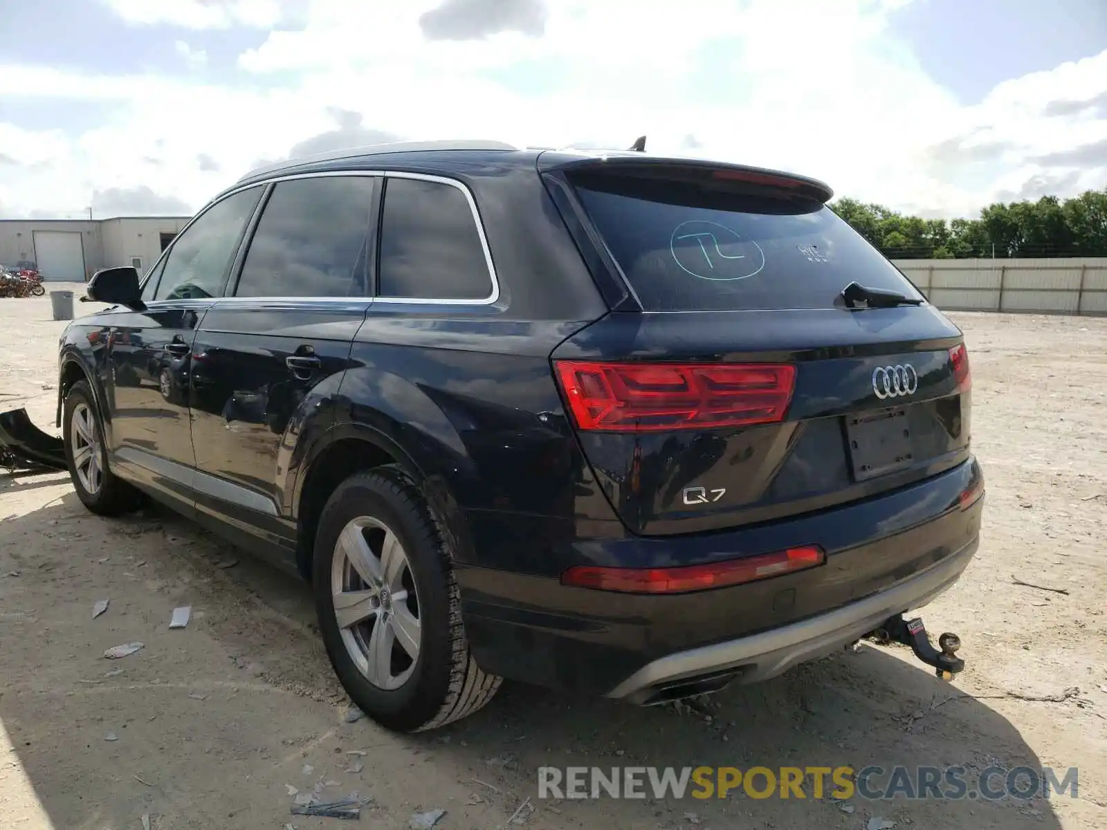 3 Фотография поврежденного автомобиля WA1LHAF71KD029934 AUDI Q7 2019