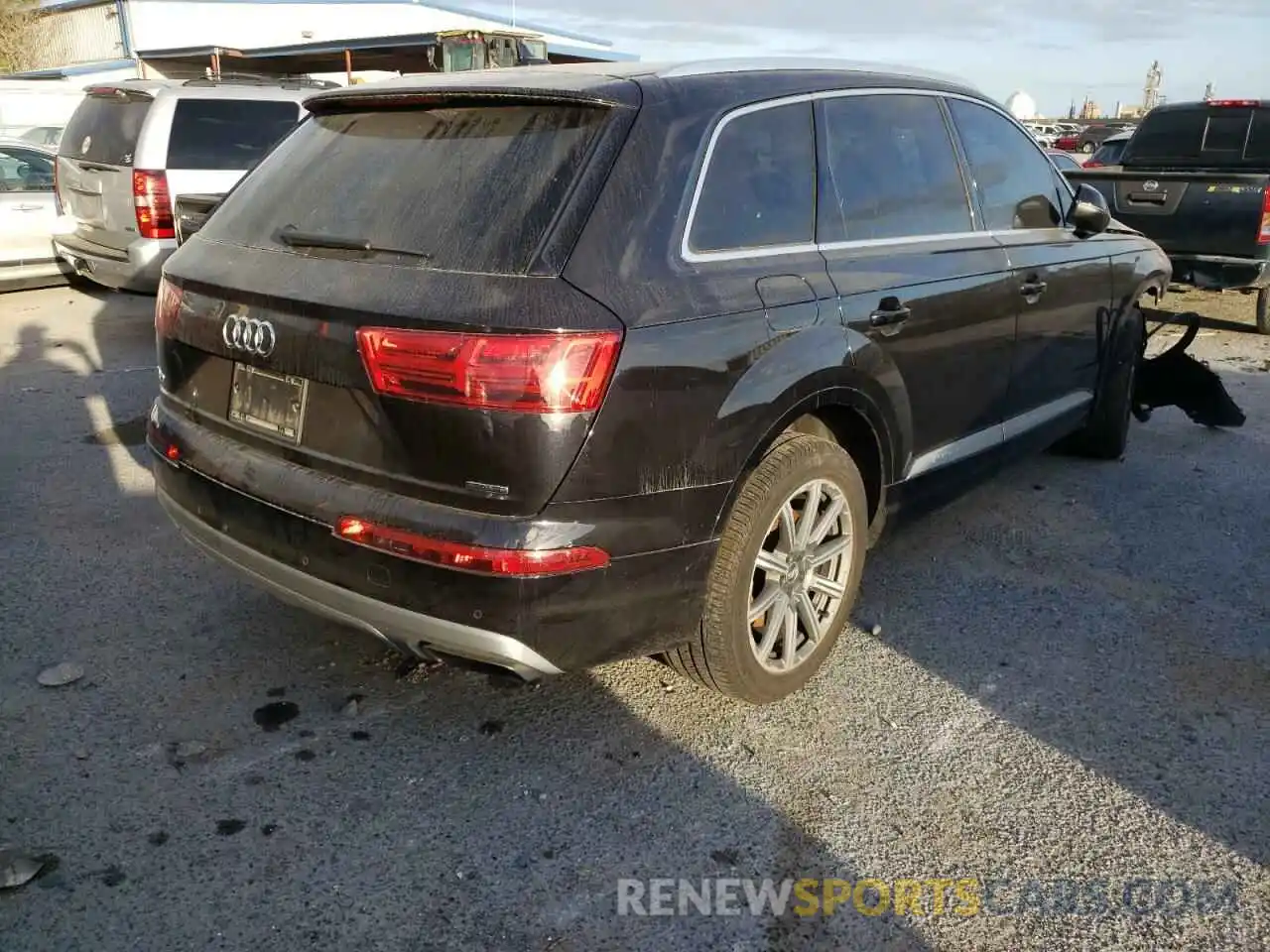 4 Фотография поврежденного автомобиля WA1LHAF71KD033045 AUDI Q7 2019