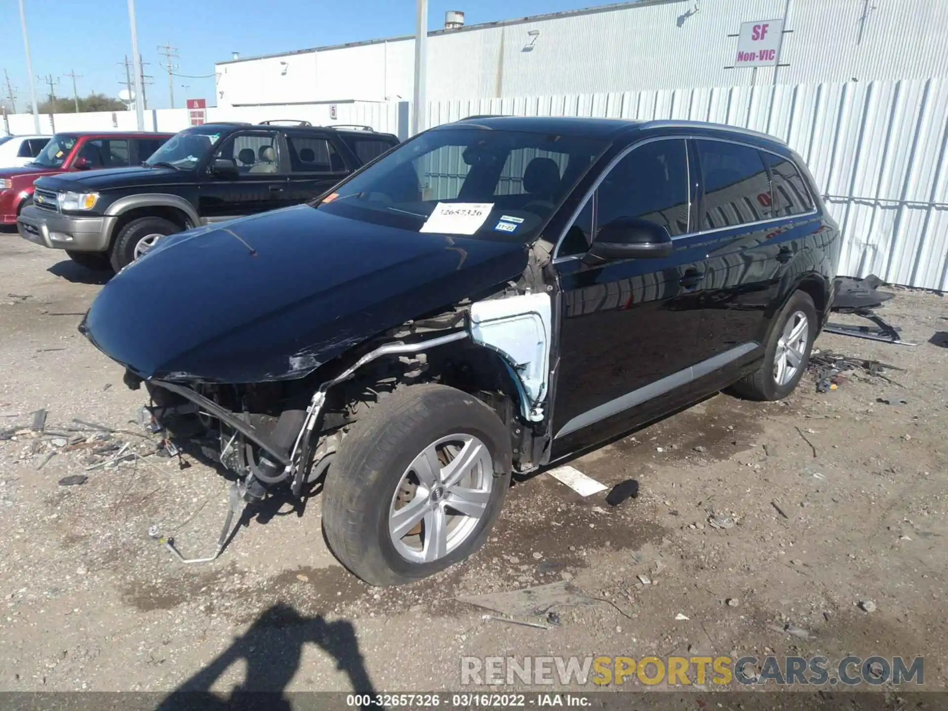 2 Photograph of a damaged car WA1LHAF72KD015265 AUDI Q7 2019