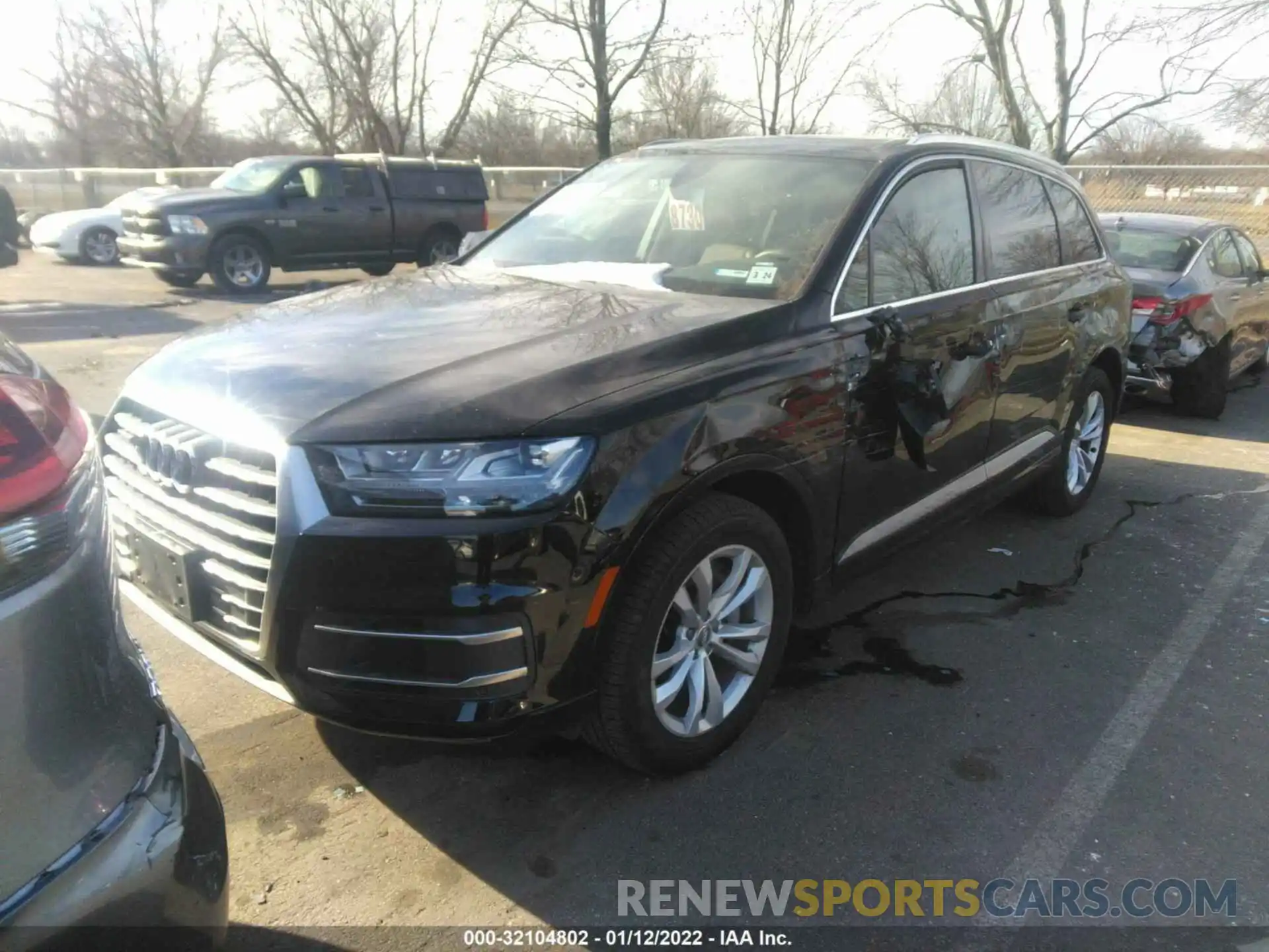 2 Photograph of a damaged car WA1LHAF72KD019428 AUDI Q7 2019