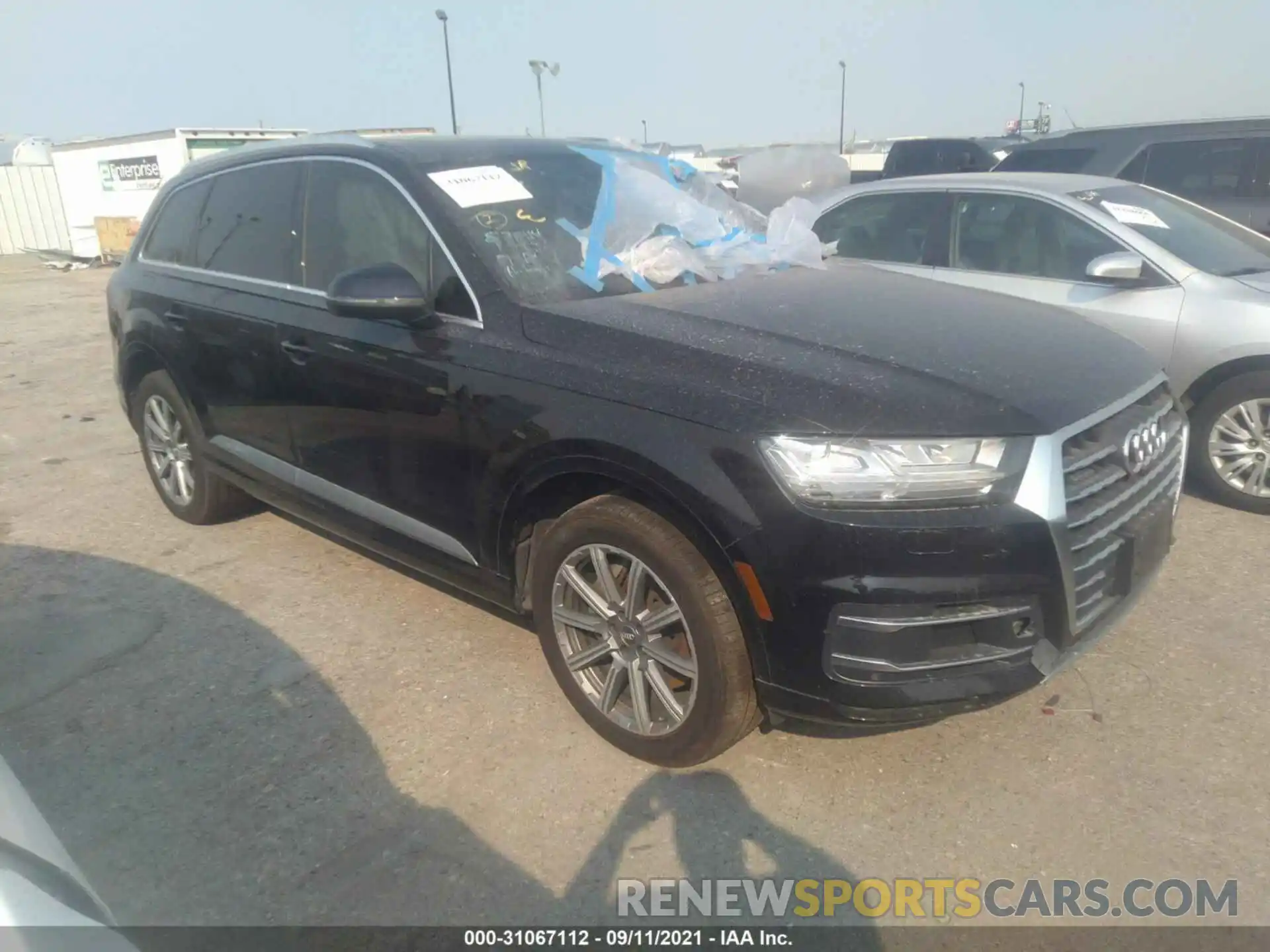 1 Фотография поврежденного автомобиля WA1LHAF72KD023043 AUDI Q7 2019