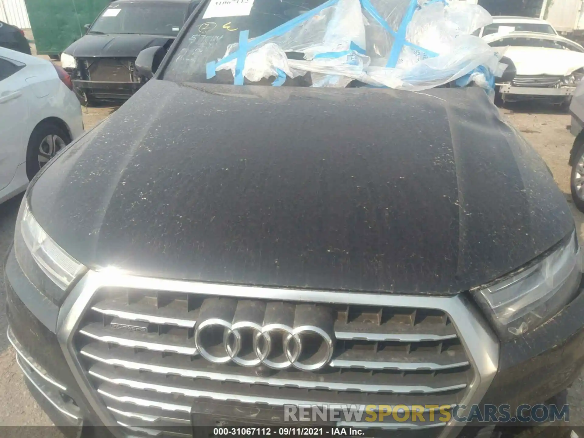 10 Фотография поврежденного автомобиля WA1LHAF72KD023043 AUDI Q7 2019