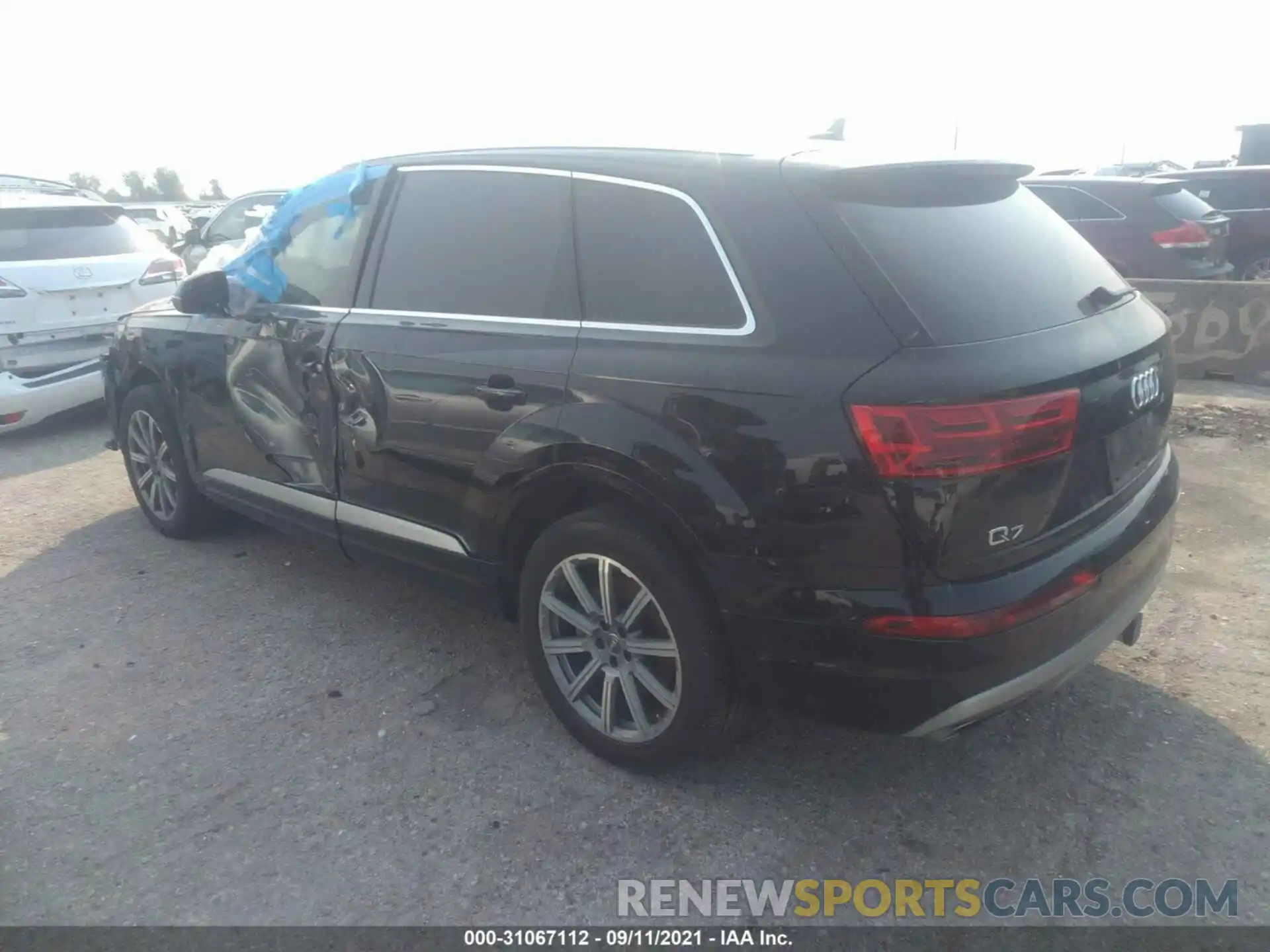 3 Фотография поврежденного автомобиля WA1LHAF72KD023043 AUDI Q7 2019