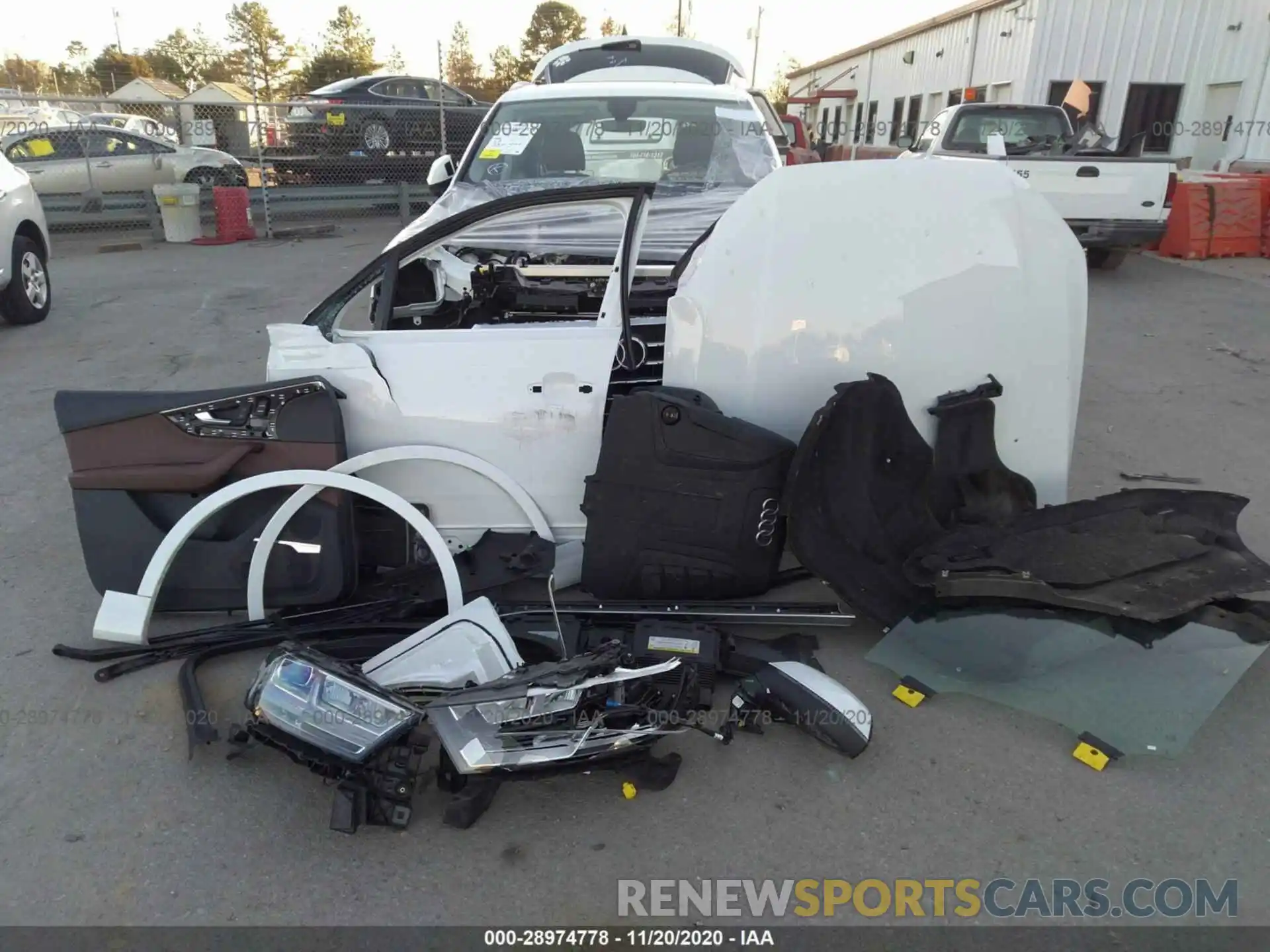 12 Photograph of a damaged car WA1LHAF72KD028808 AUDI Q7 2019