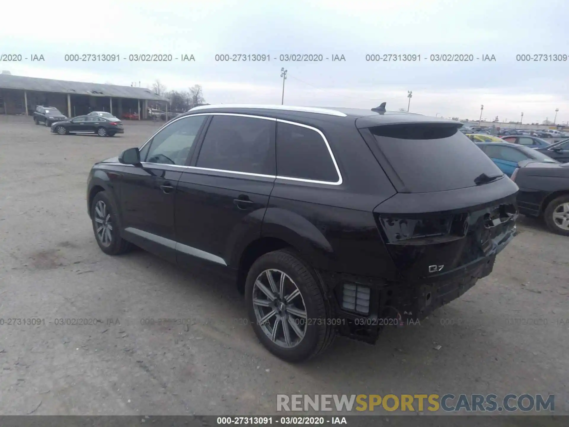 3 Фотография поврежденного автомобиля WA1LHAF72KD036410 AUDI Q7 2019