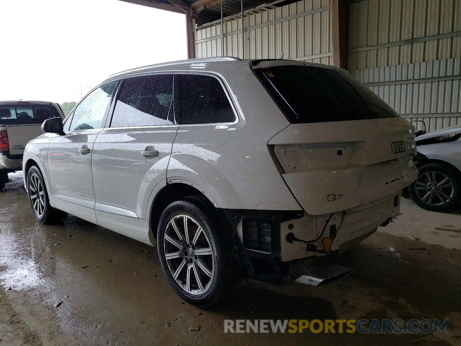 3 Фотография поврежденного автомобиля WA1LHAF72KD037461 AUDI Q7 2019