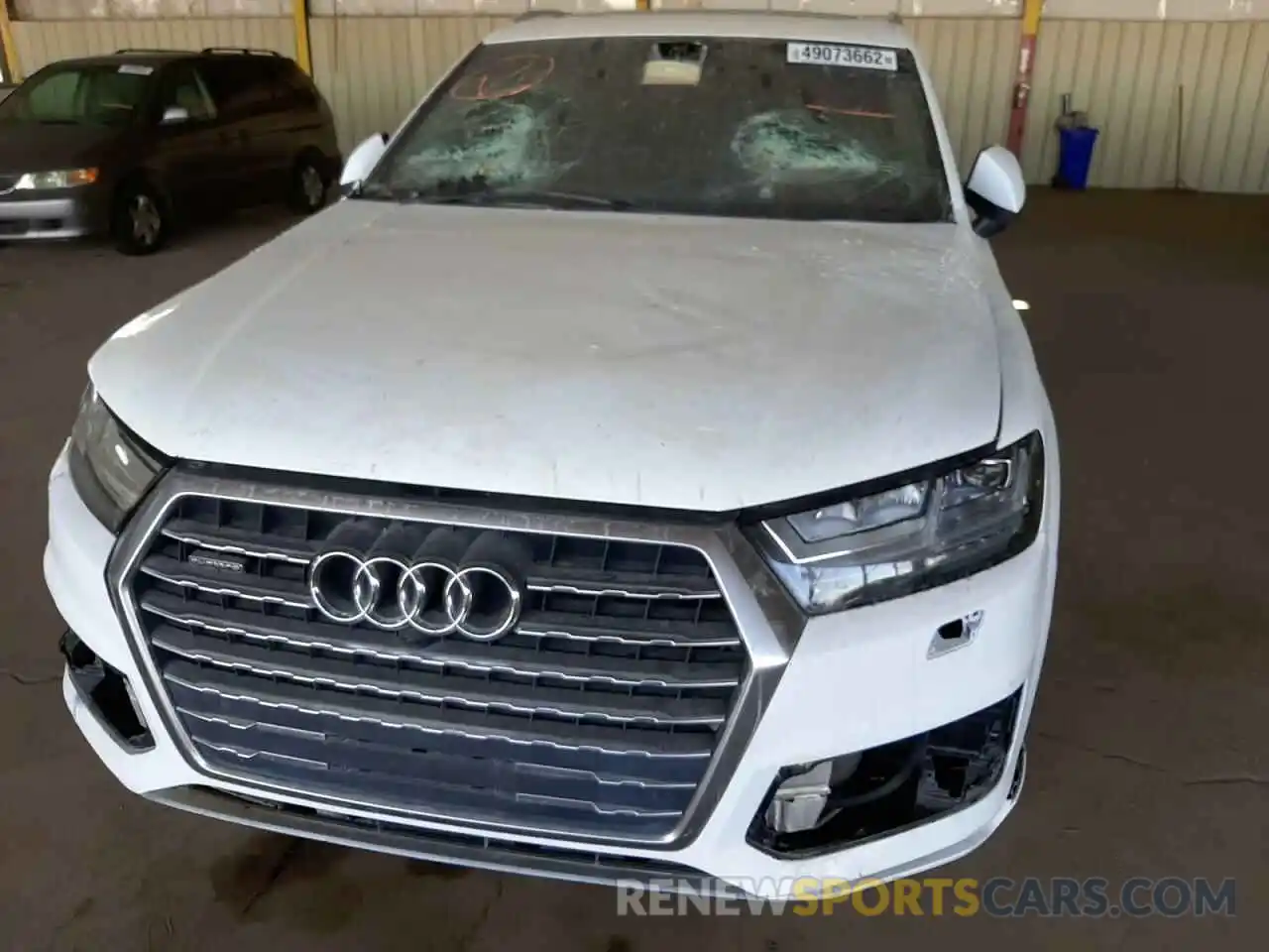 9 Фотография поврежденного автомобиля WA1LHAF72KD038917 AUDI Q7 2019